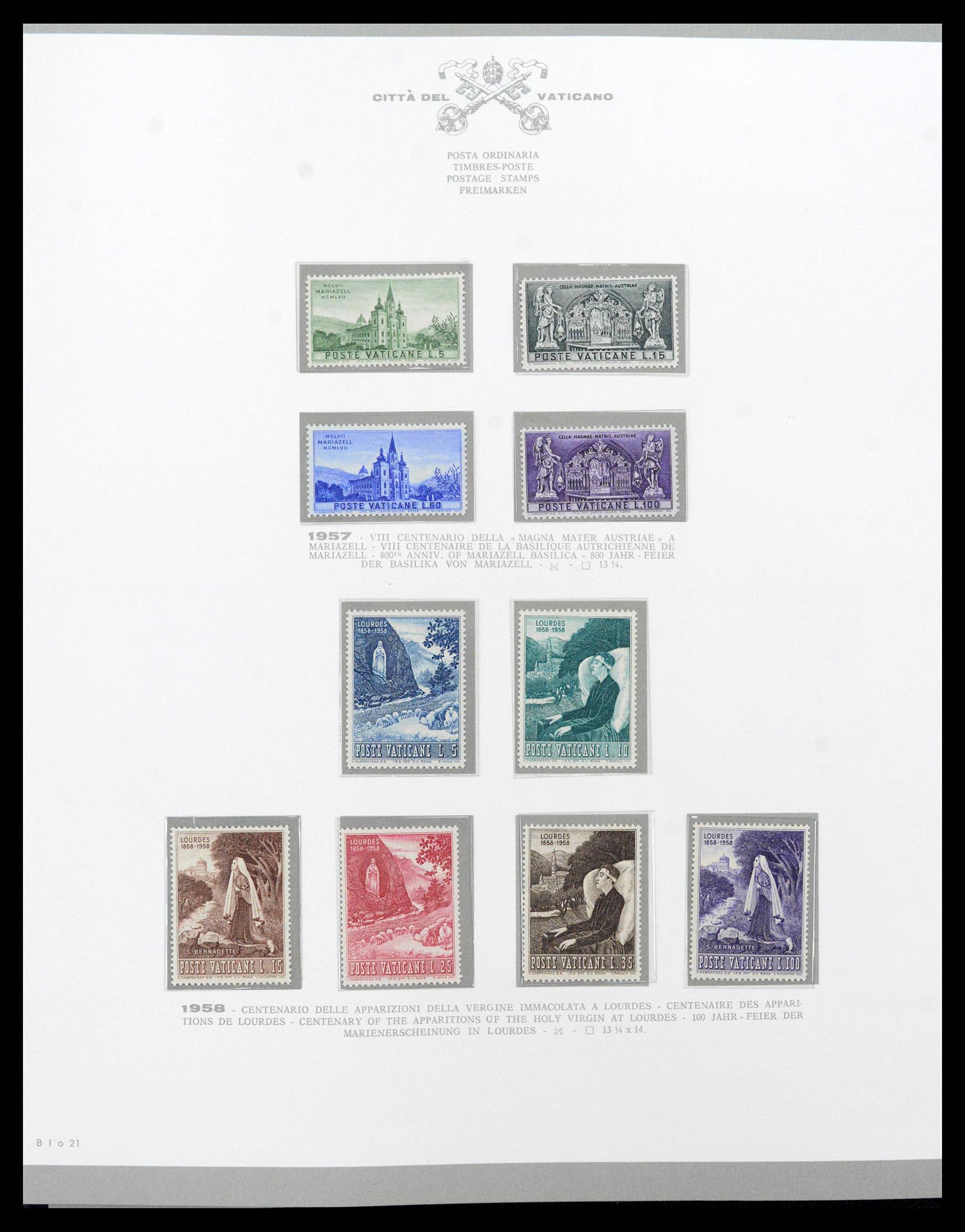 38956 0035 - Stamp collection 38956 Vatican complete collection 1929-2014.