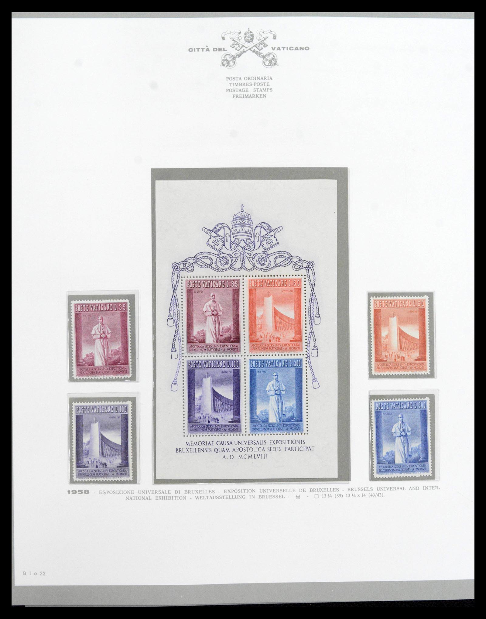 38956 0036 - Stamp collection 38956 Vatican complete collection 1929-2014.