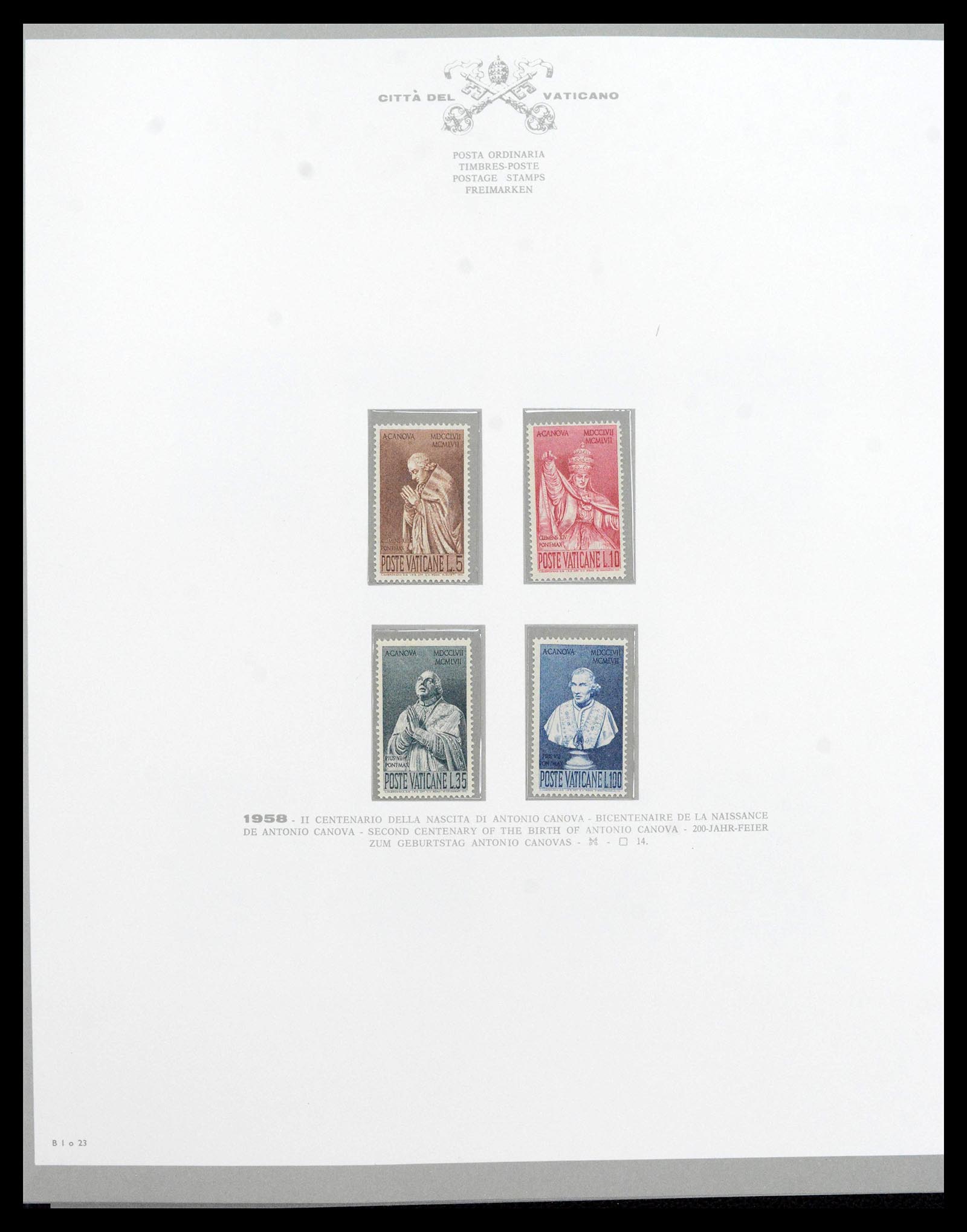 38956 0037 - Stamp collection 38956 Vatican complete collection 1929-2014.