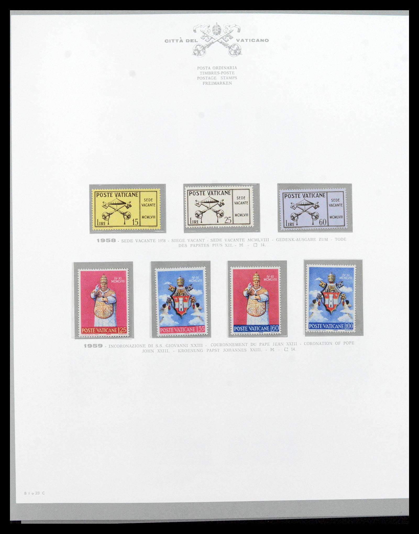 38956 0039 - Stamp collection 38956 Vatican complete collection 1929-2014.
