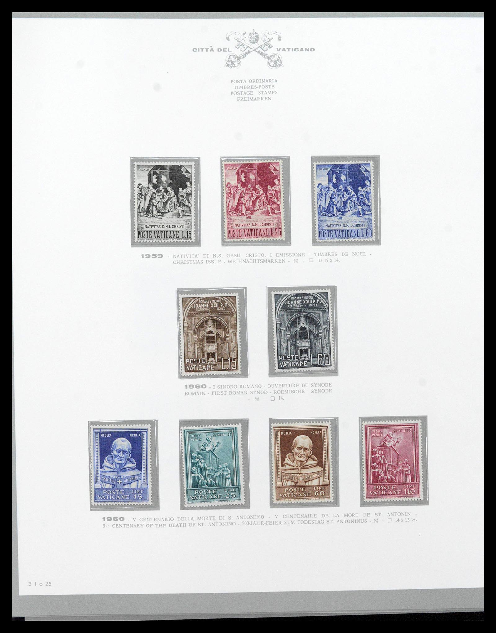 38956 0042 - Stamp collection 38956 Vatican complete collection 1929-2014.