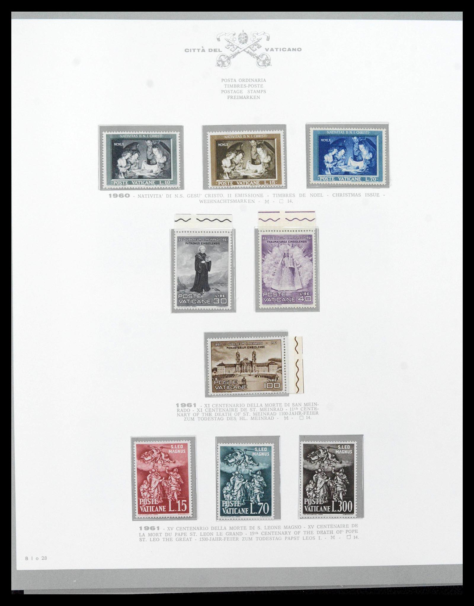 38956 0045 - Stamp collection 38956 Vatican complete collection 1929-2014.