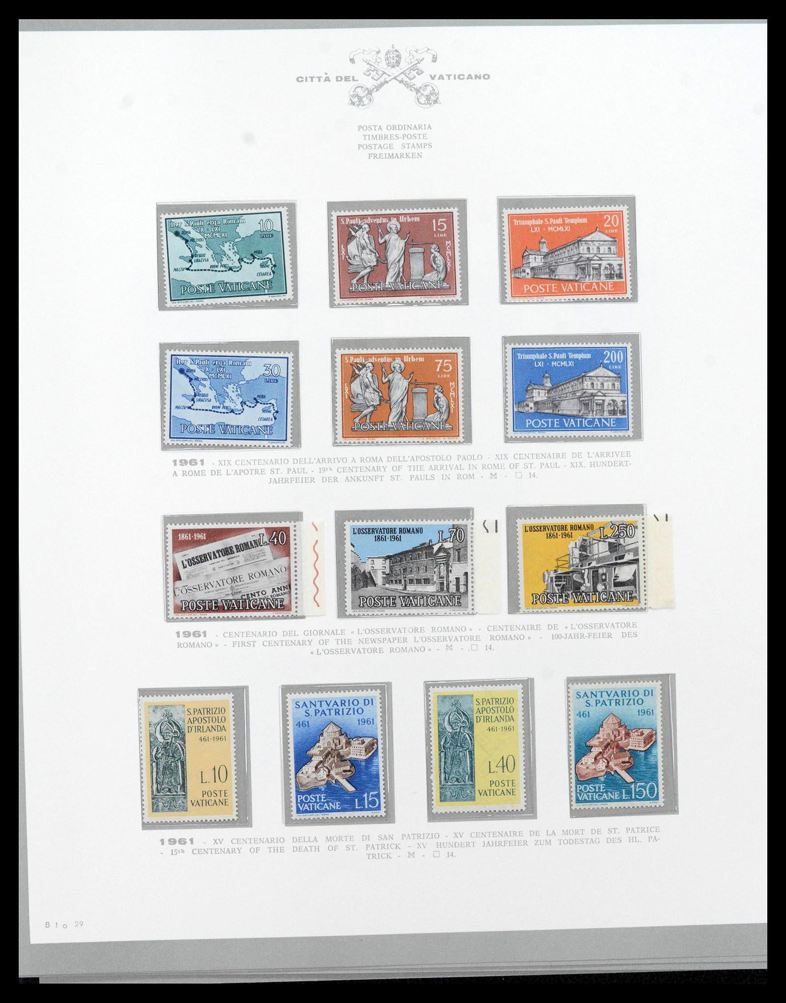 38956 0046 - Stamp collection 38956 Vatican complete collection 1929-2014.