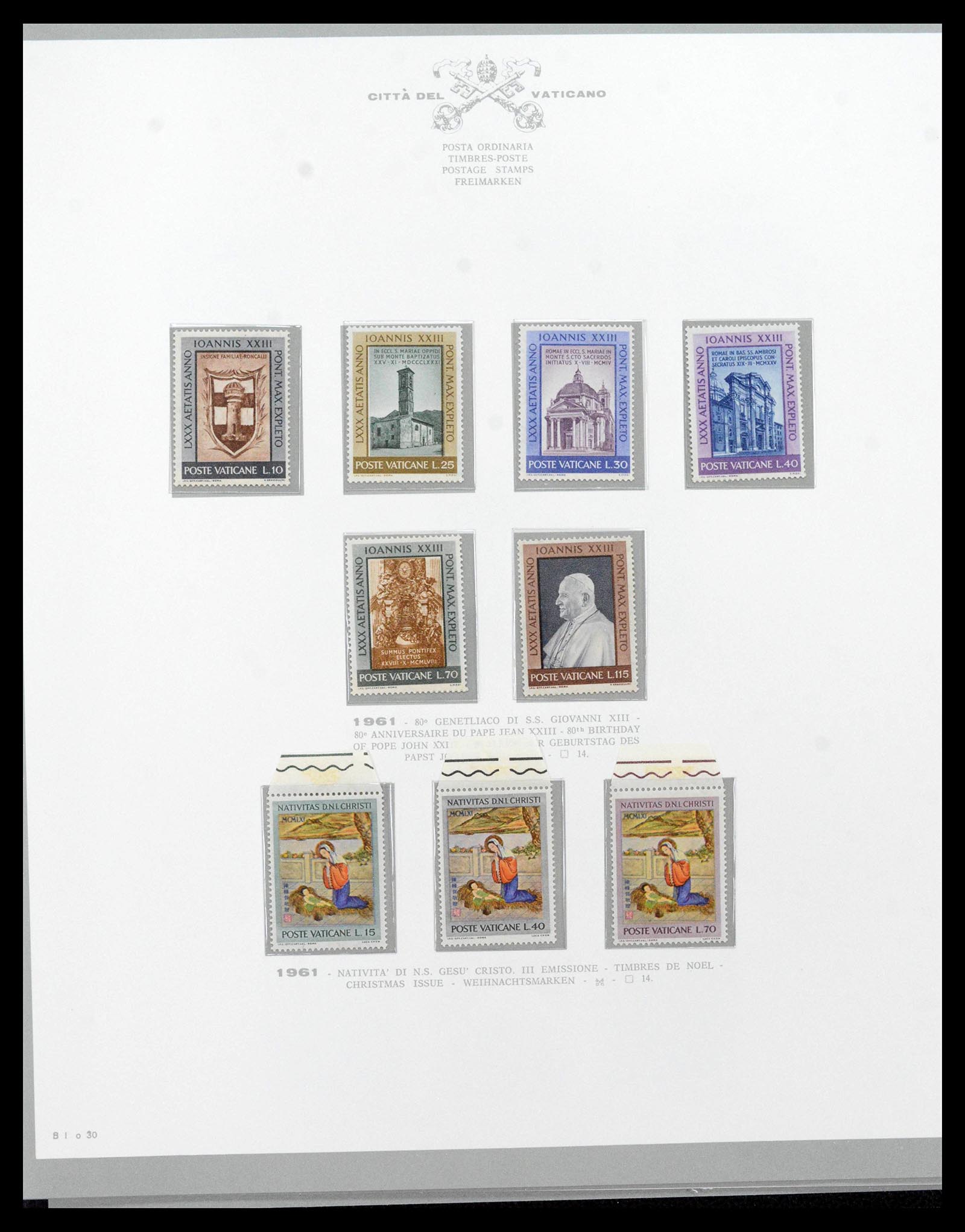 38956 0047 - Stamp collection 38956 Vatican complete collection 1929-2014.