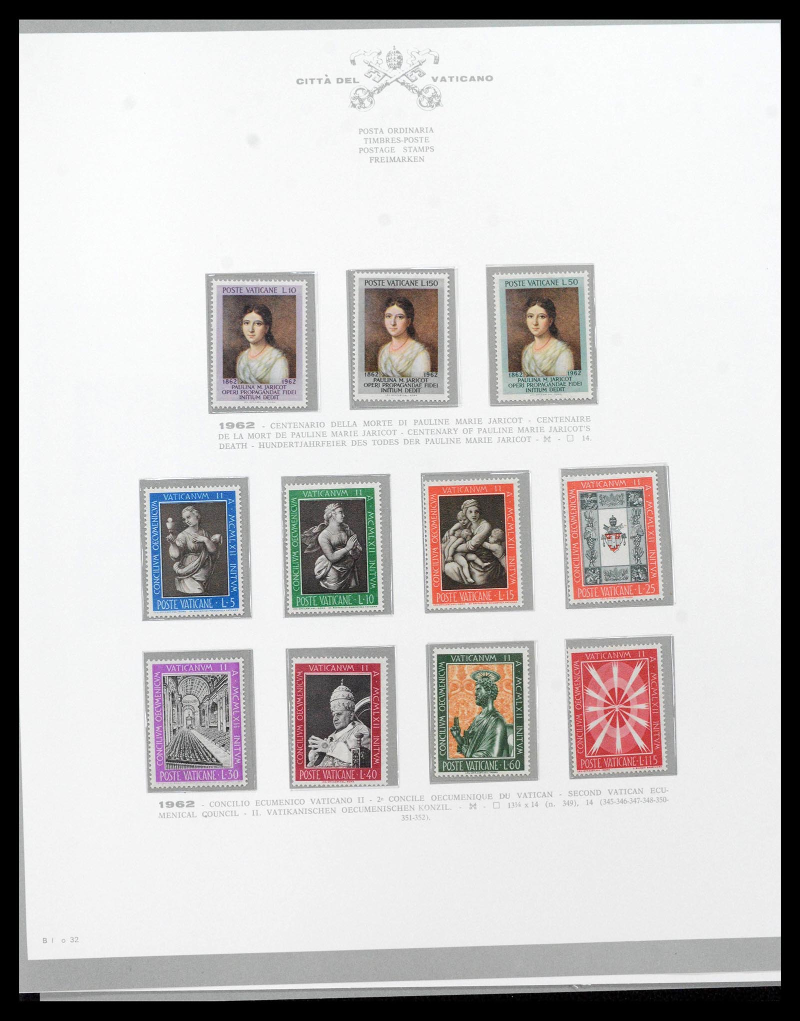 38956 0049 - Stamp collection 38956 Vatican complete collection 1929-2014.