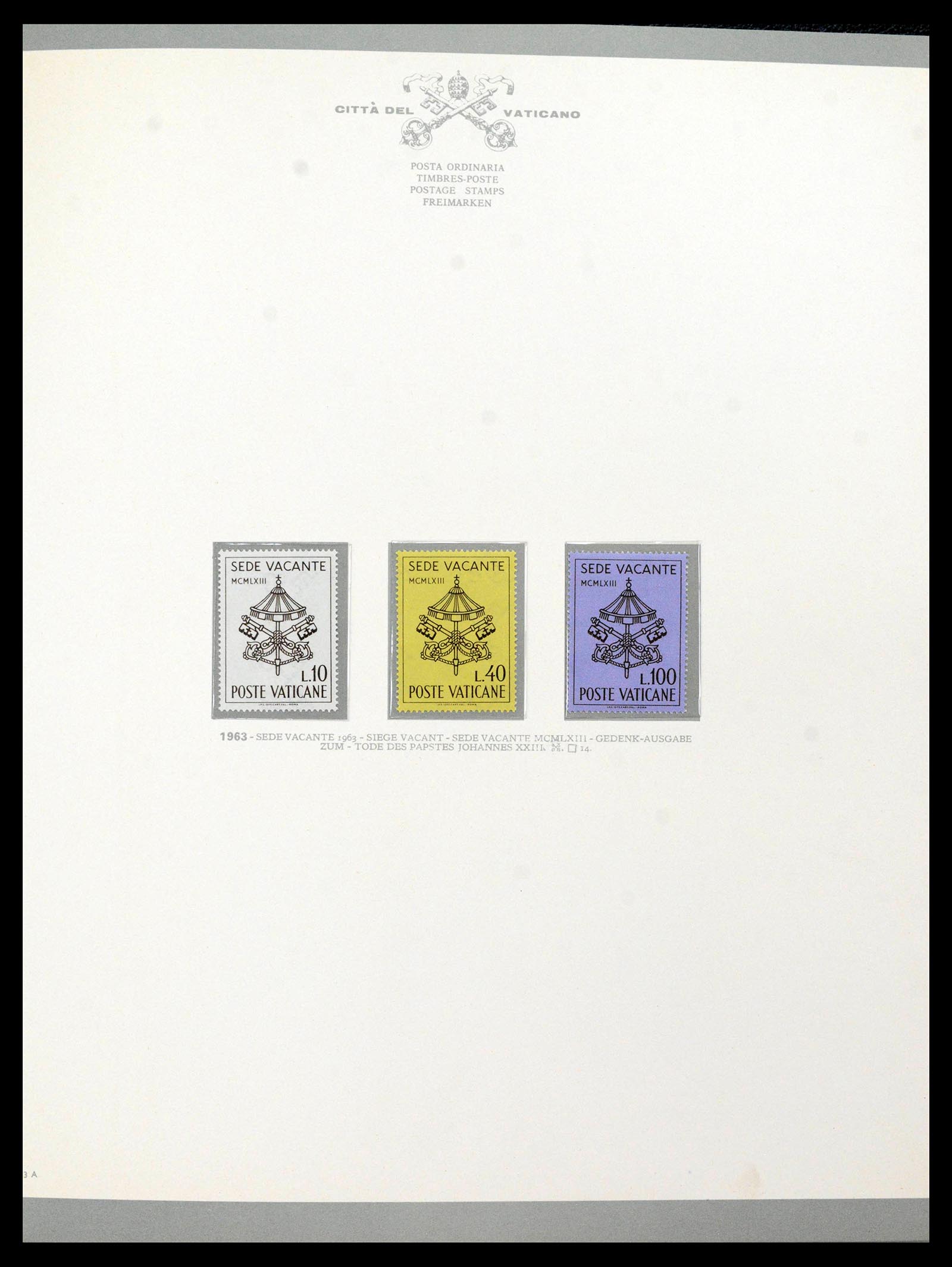 38956 0054 - Stamp collection 38956 Vatican complete collection 1929-2014.