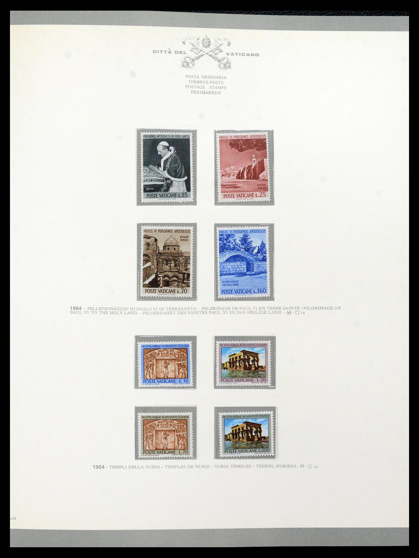 38956 0056 - Stamp collection 38956 Vatican complete collection 1929-2014.