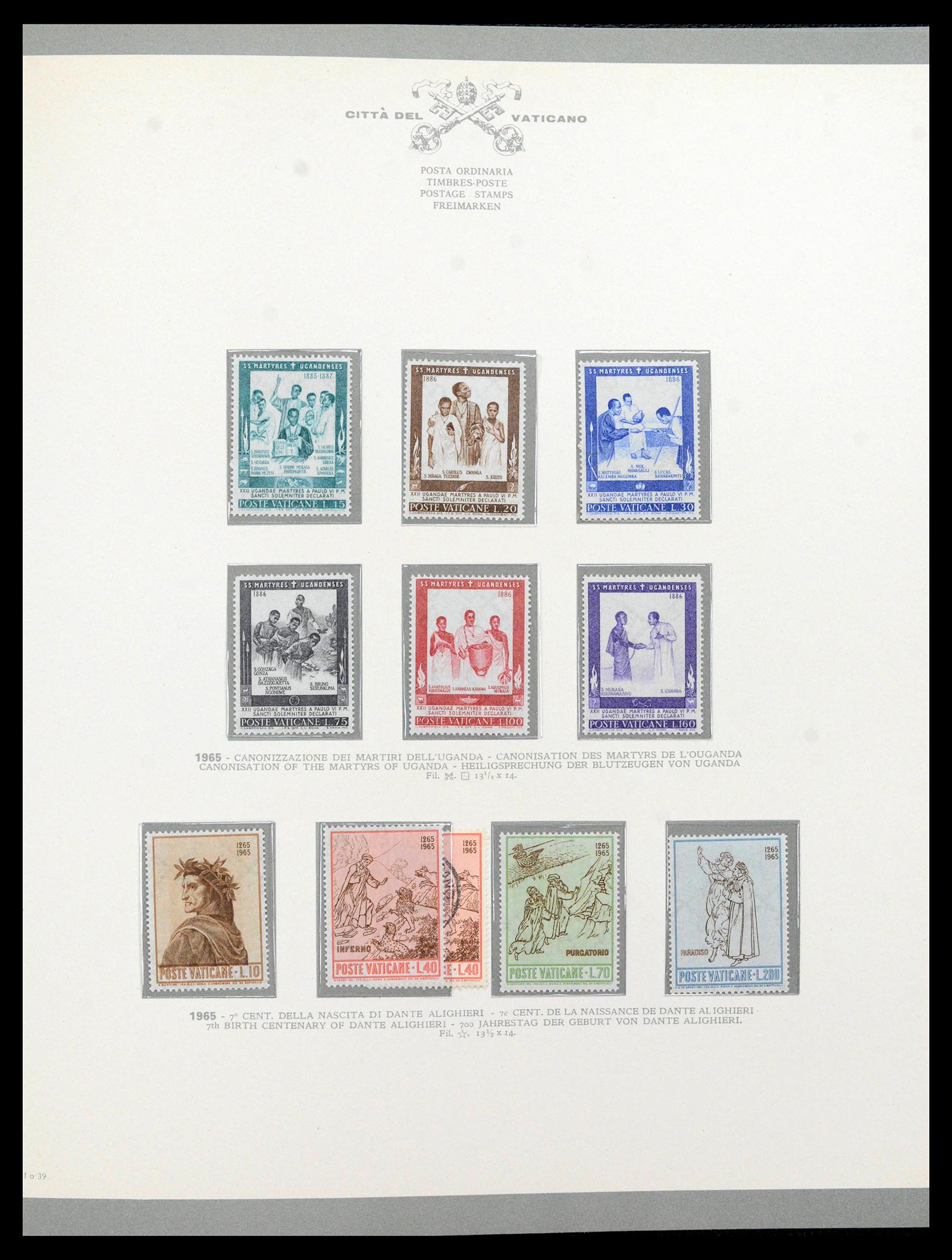 38956 0060 - Stamp collection 38956 Vatican complete collection 1929-2014.