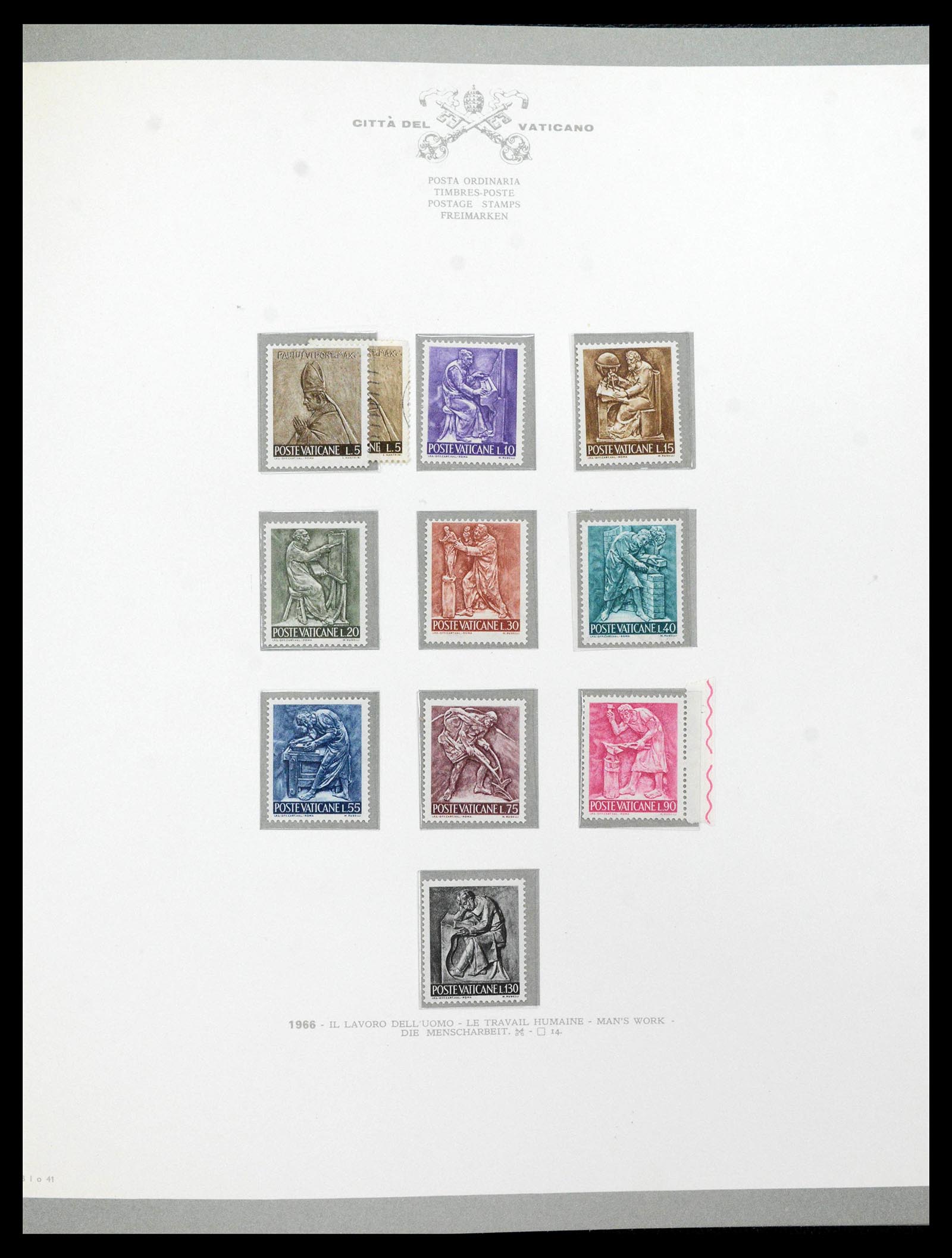 38956 0062 - Stamp collection 38956 Vatican complete collection 1929-2014.