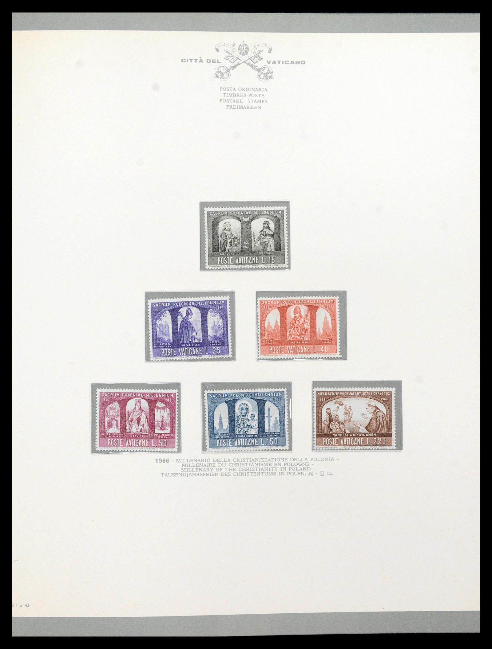 38956 0063 - Stamp collection 38956 Vatican complete collection 1929-2014.