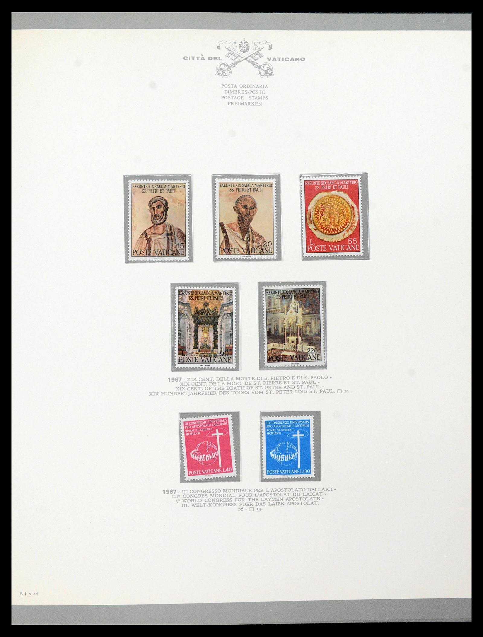 38956 0065 - Stamp collection 38956 Vatican complete collection 1929-2014.