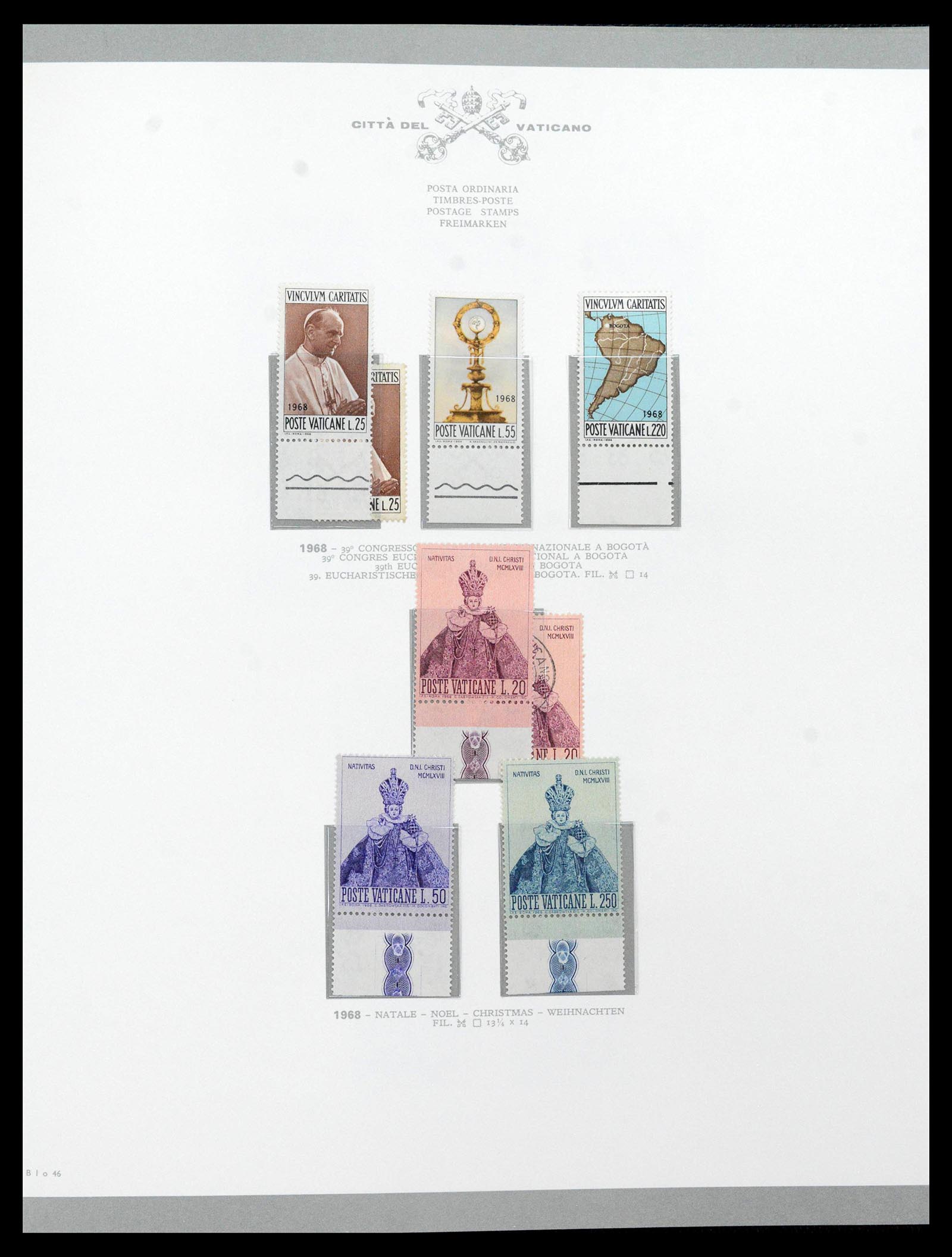 38956 0067 - Stamp collection 38956 Vatican complete collection 1929-2014.