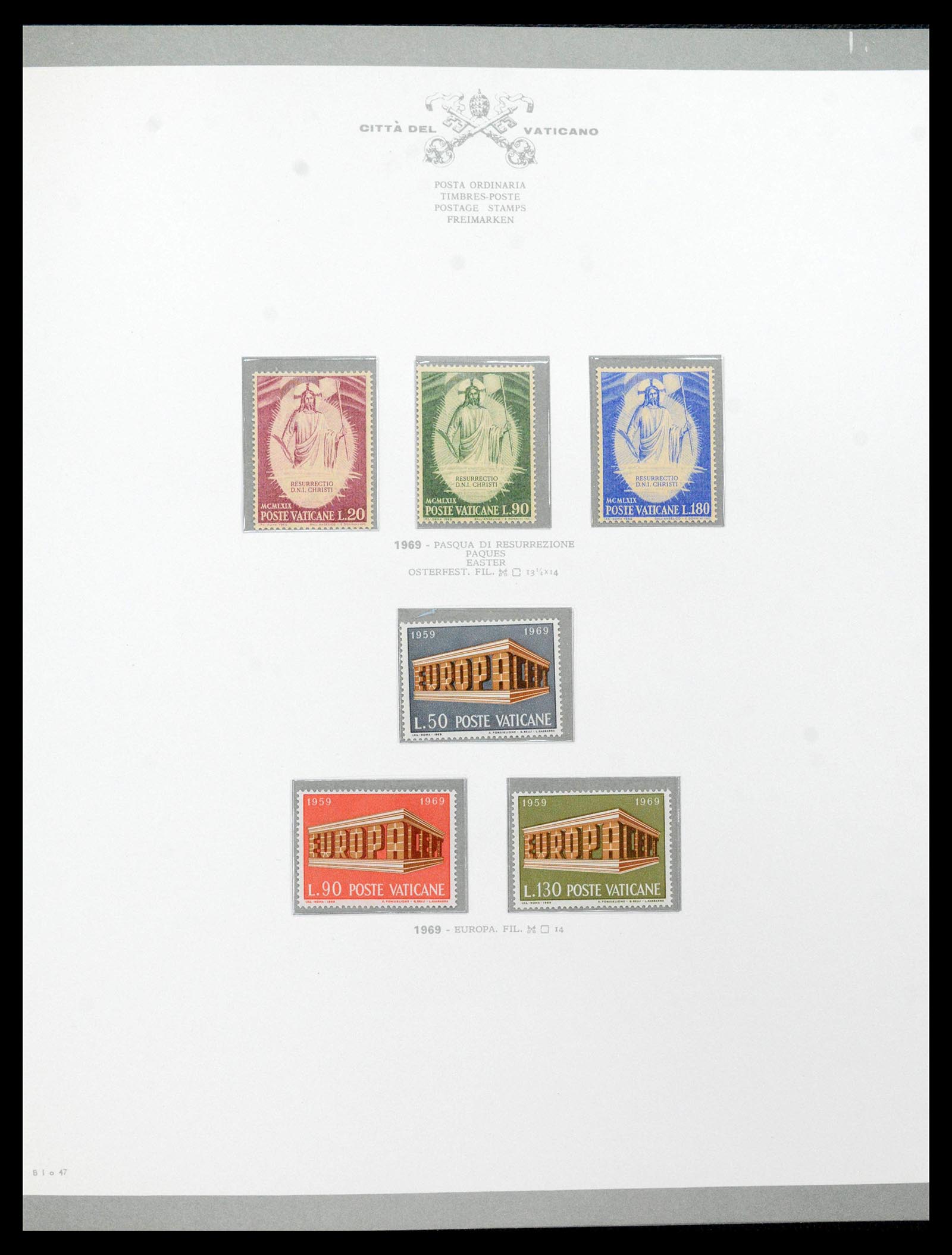 38956 0069 - Stamp collection 38956 Vatican complete collection 1929-2014.