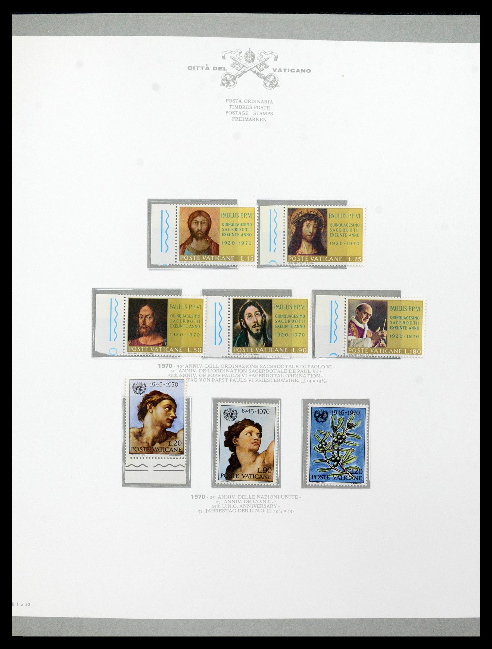38956 0072 - Stamp collection 38956 Vatican complete collection 1929-2014.
