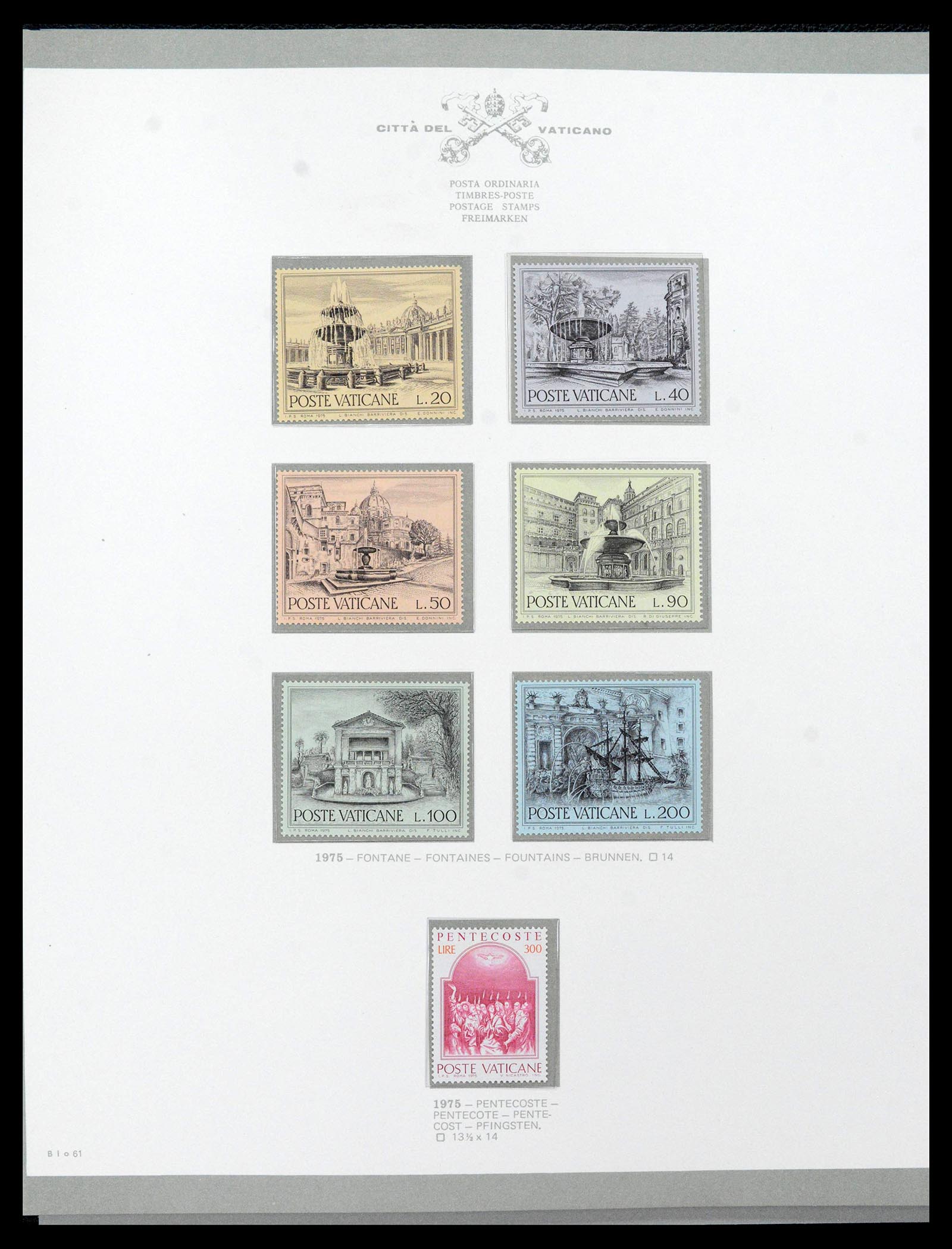 38956 0087 - Stamp collection 38956 Vatican complete collection 1929-2014.