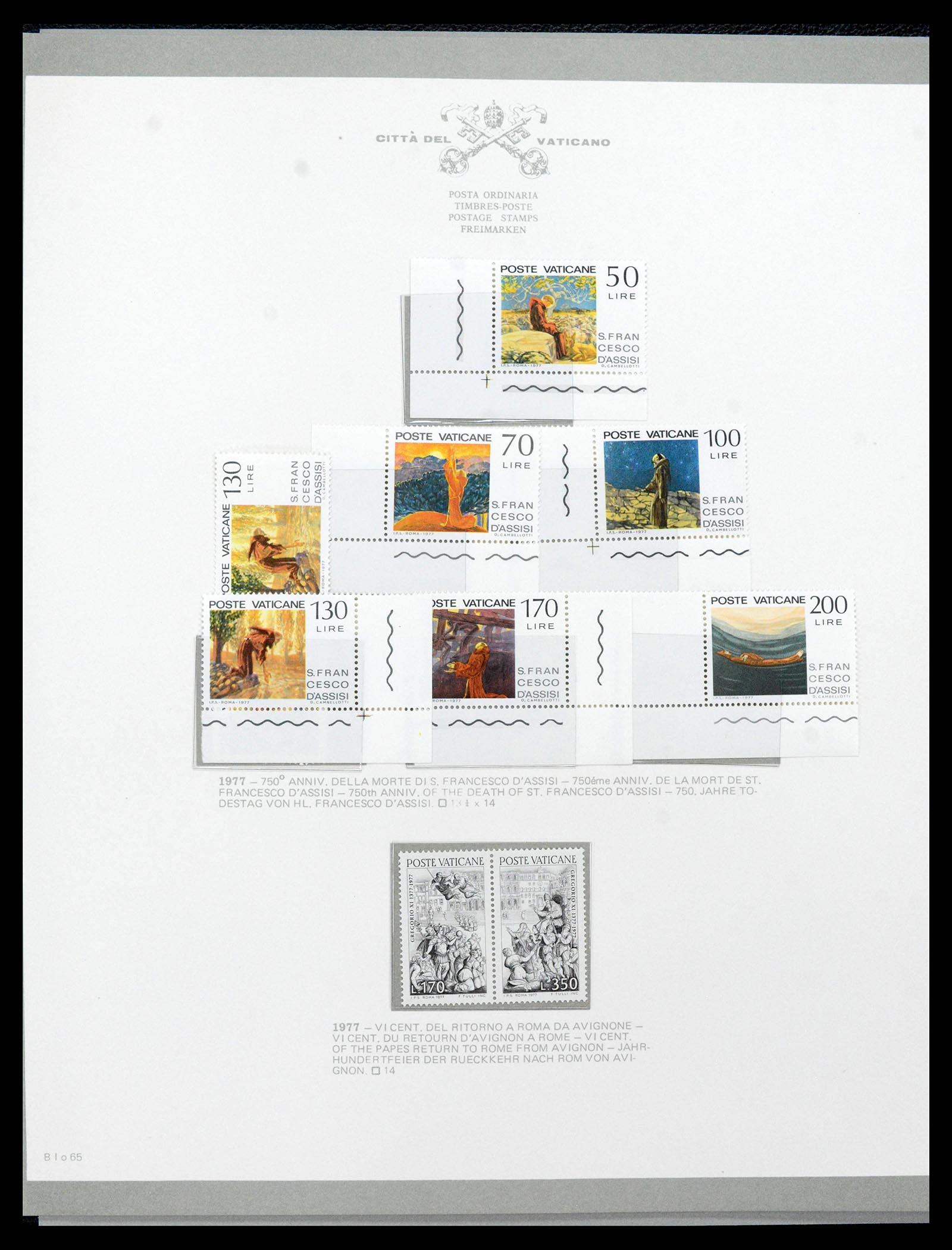 38956 0092 - Stamp collection 38956 Vatican complete collection 1929-2014.