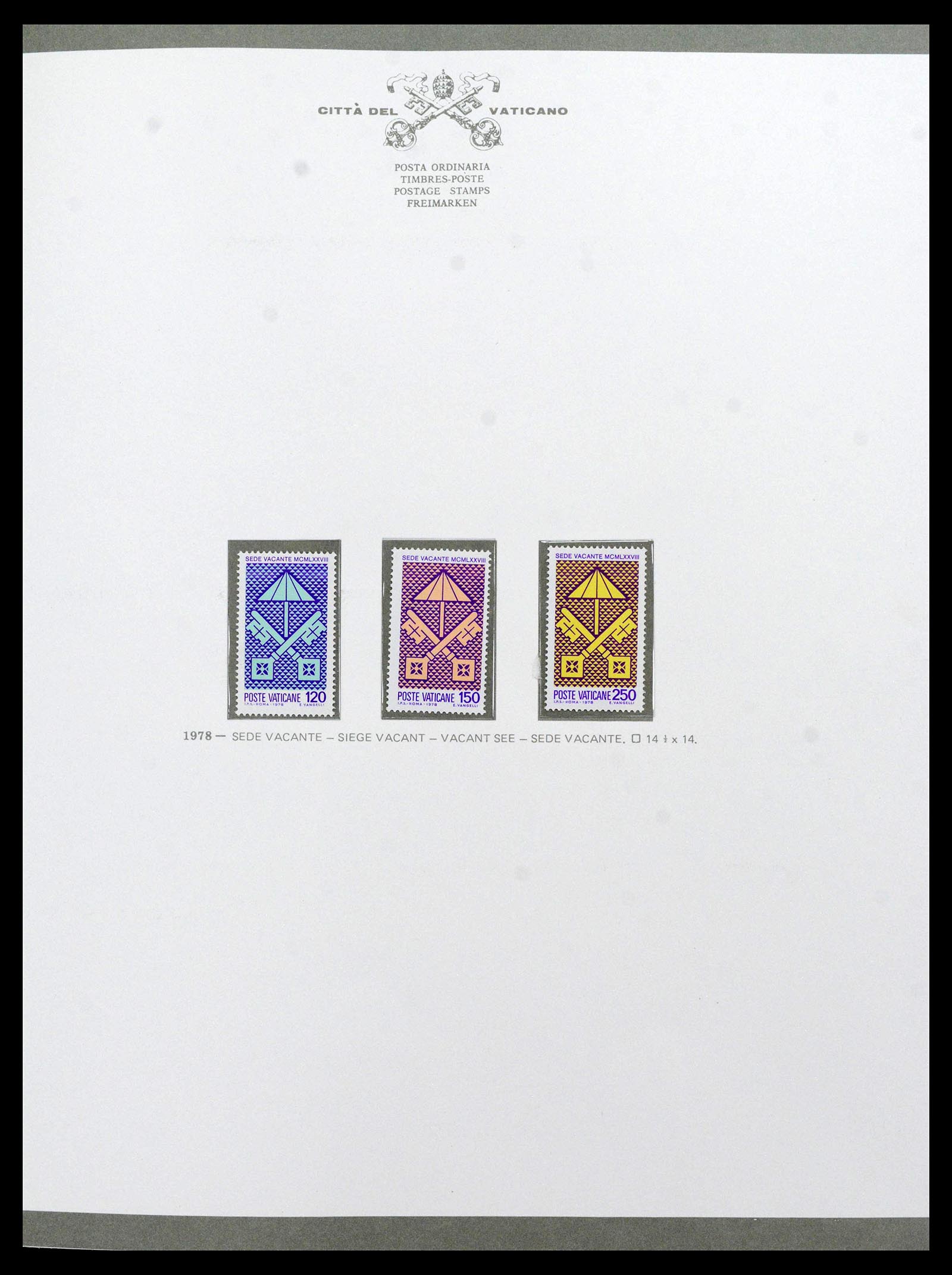 38956 0098 - Stamp collection 38956 Vatican complete collection 1929-2014.