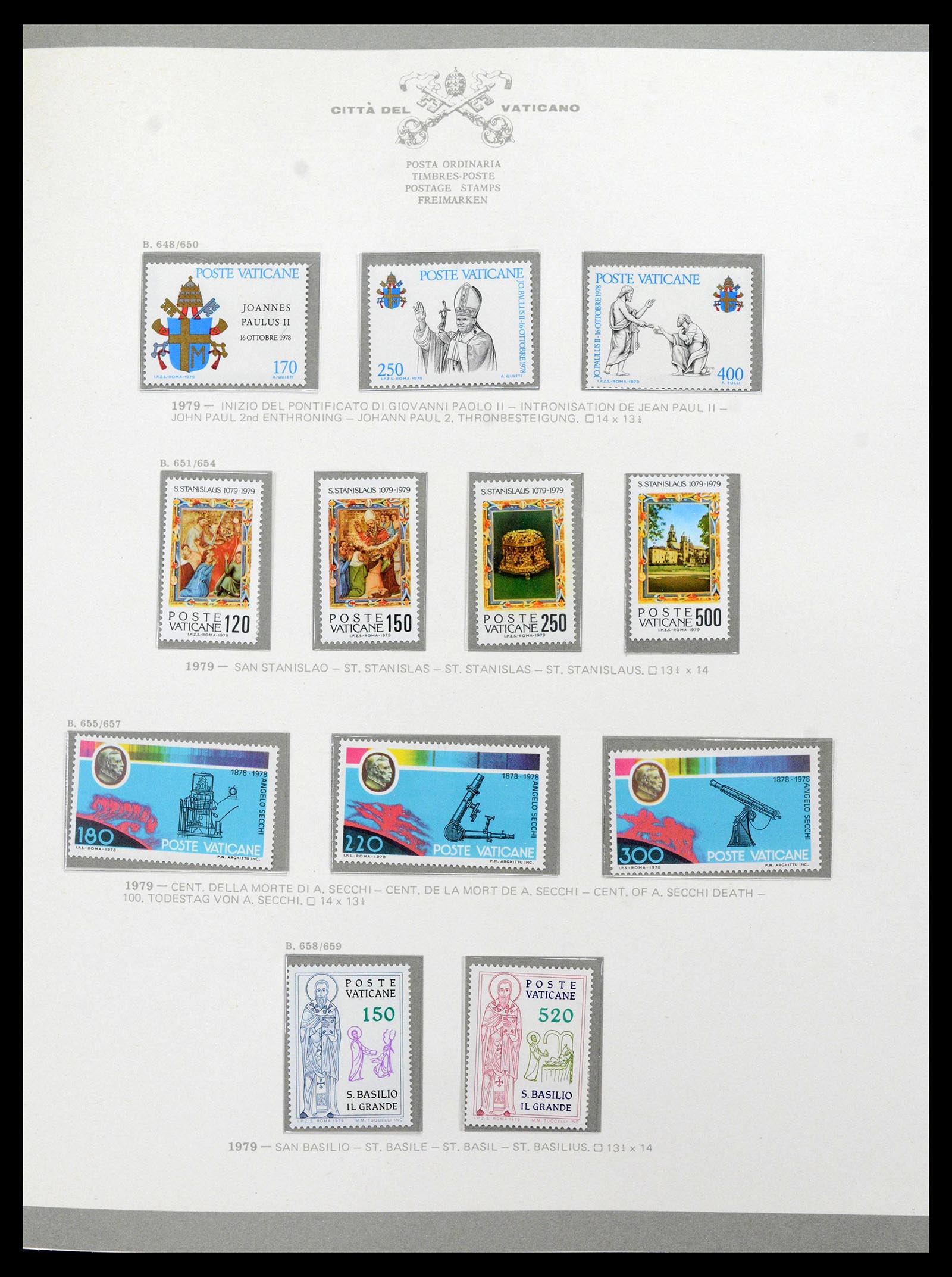 38956 0099 - Stamp collection 38956 Vatican complete collection 1929-2014.