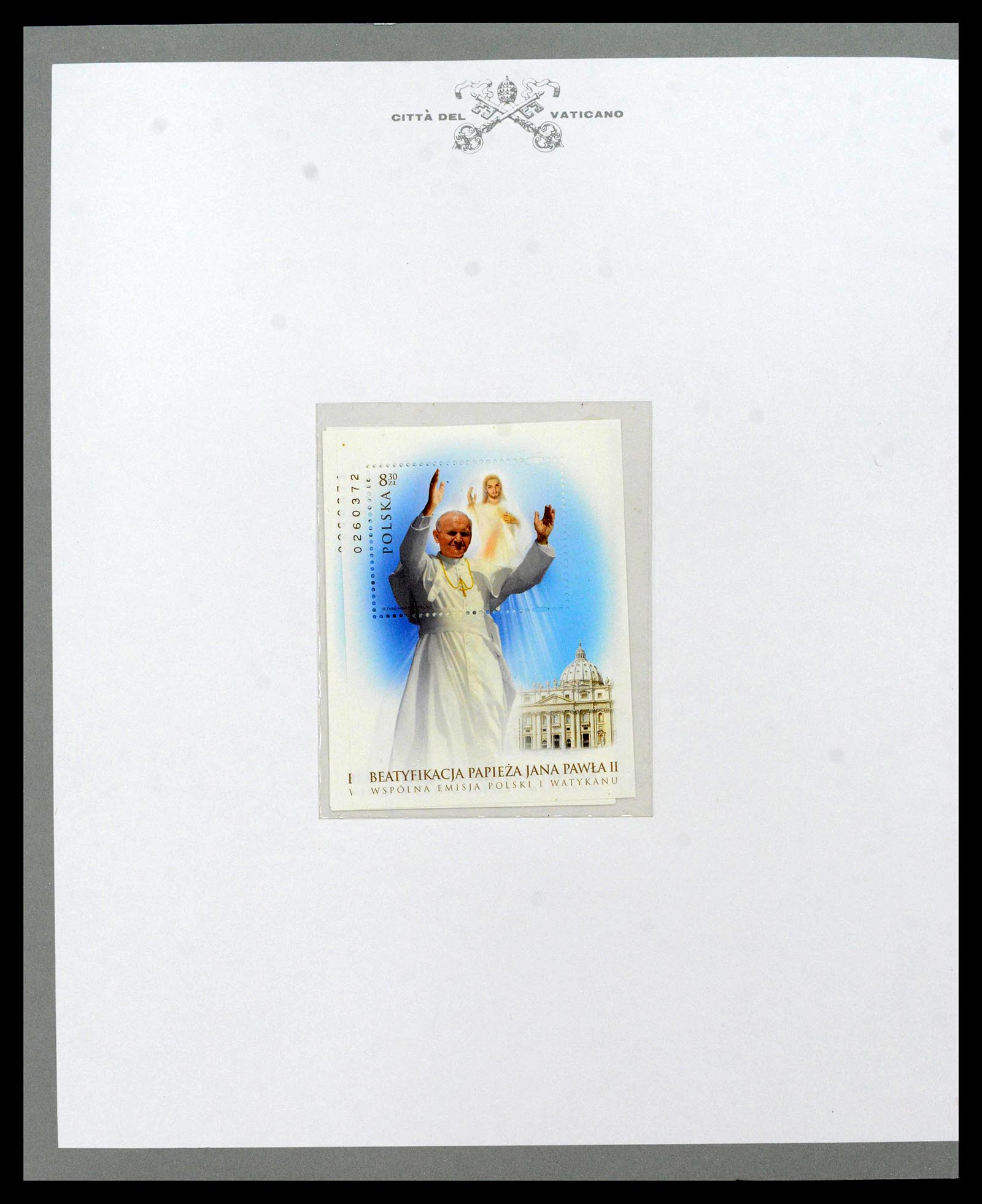 38956 0503 - Stamp collection 38956 Vatican complete collection 1929-2014.