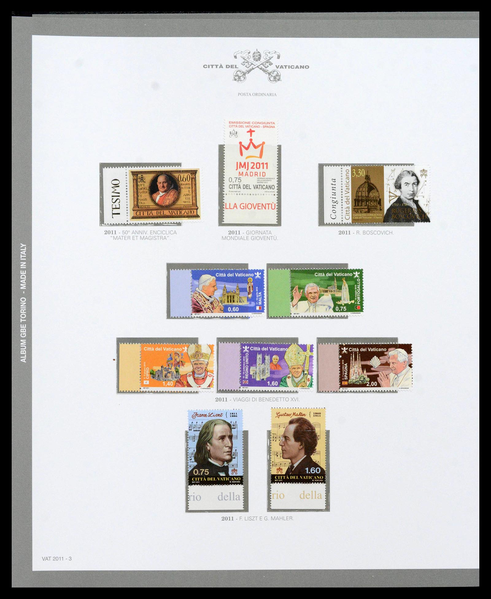 38956 0507 - Stamp collection 38956 Vatican complete collection 1929-2014.