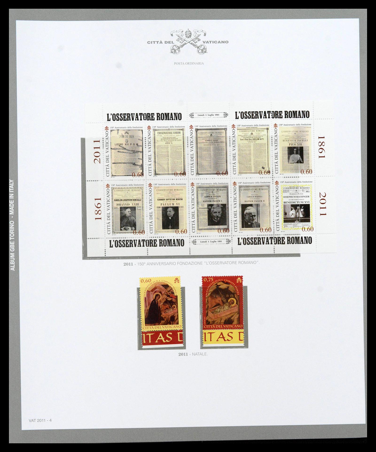 38956 0509 - Stamp collection 38956 Vatican complete collection 1929-2014.