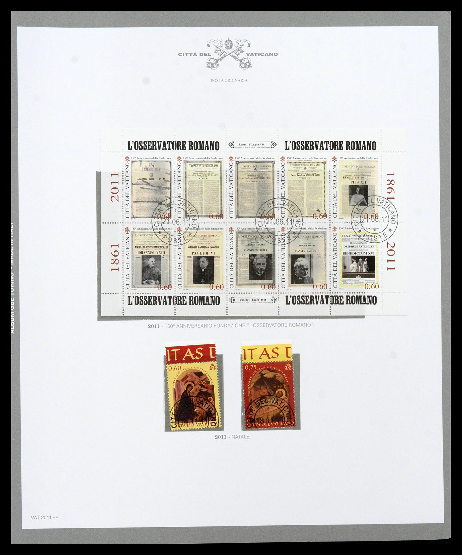 38956 0510 - Stamp collection 38956 Vatican complete collection 1929-2014.