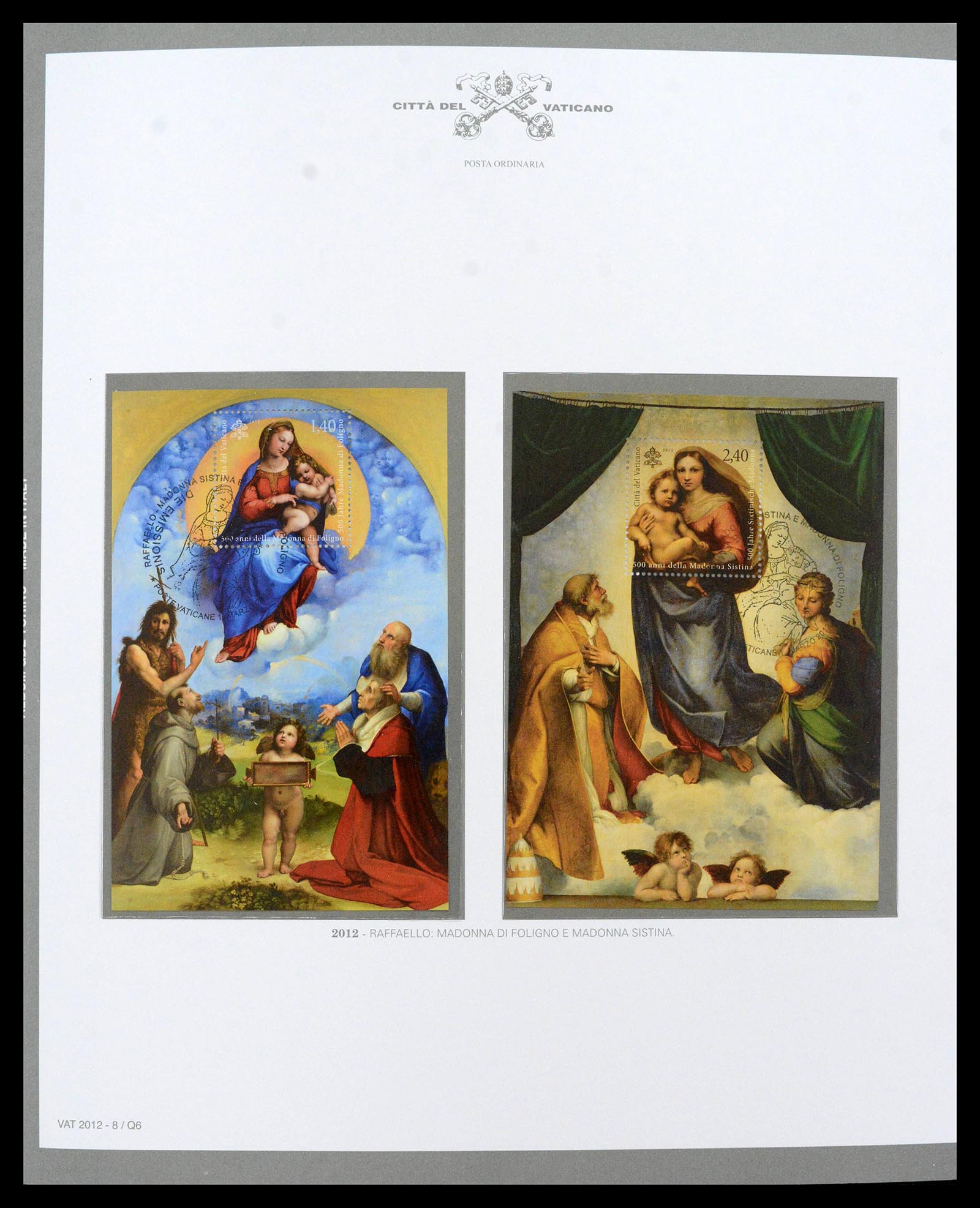 38956 0520 - Stamp collection 38956 Vatican complete collection 1929-2014.
