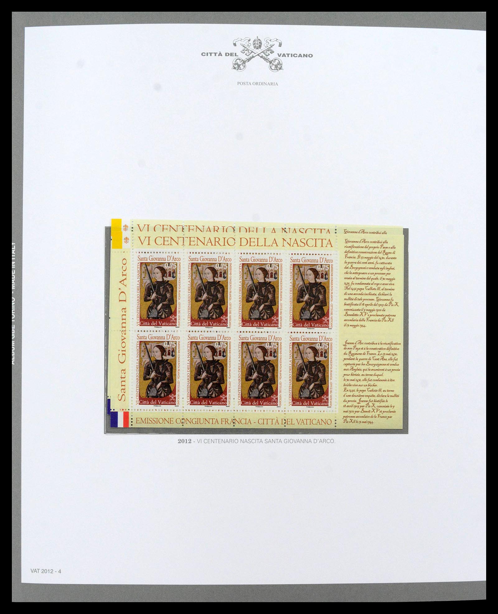 38956 0521 - Stamp collection 38956 Vatican complete collection 1929-2014.