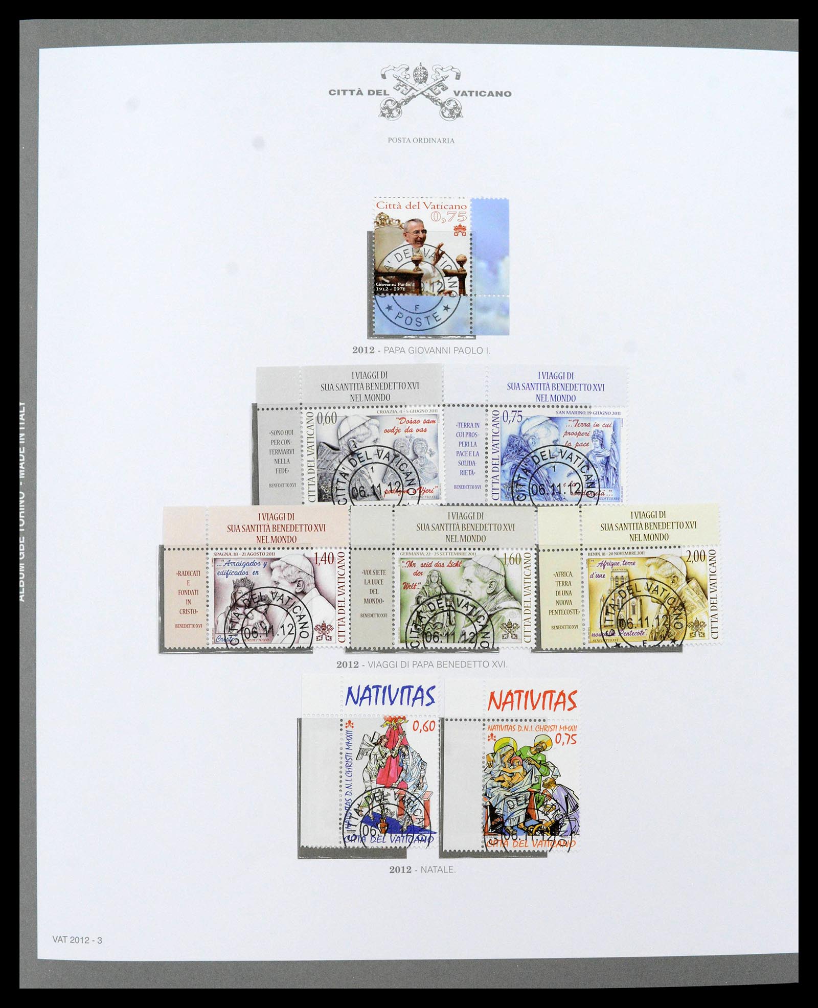 38956 0523 - Stamp collection 38956 Vatican complete collection 1929-2014.