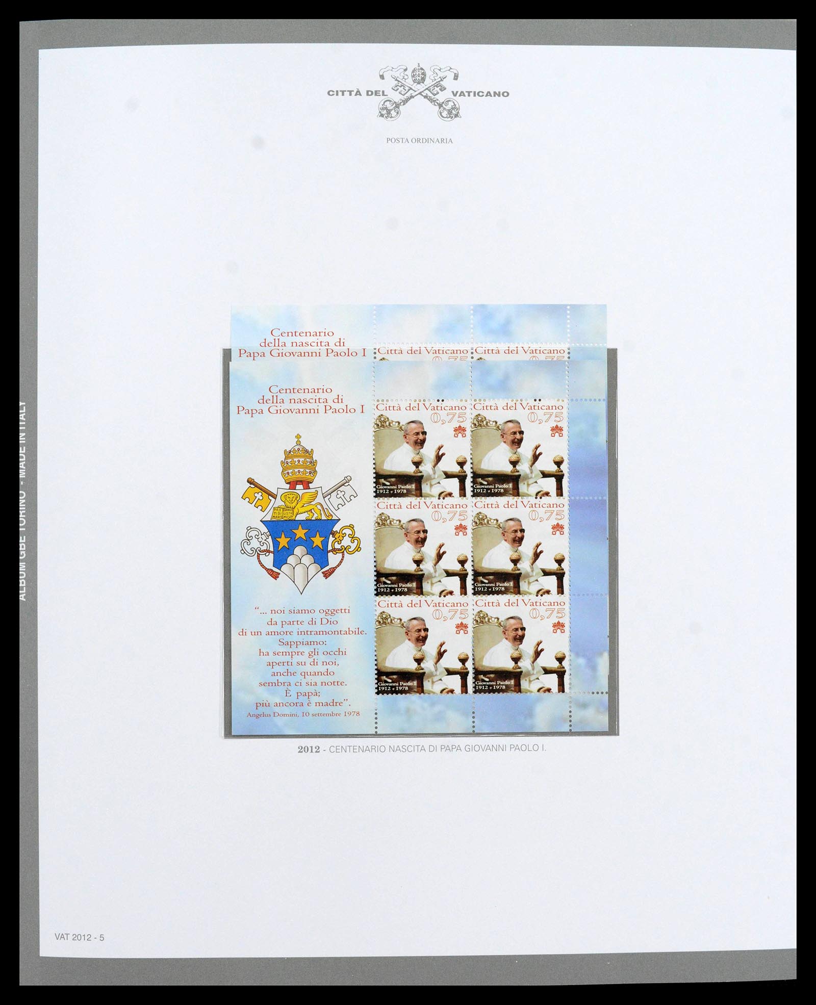 38956 0524 - Stamp collection 38956 Vatican complete collection 1929-2014.