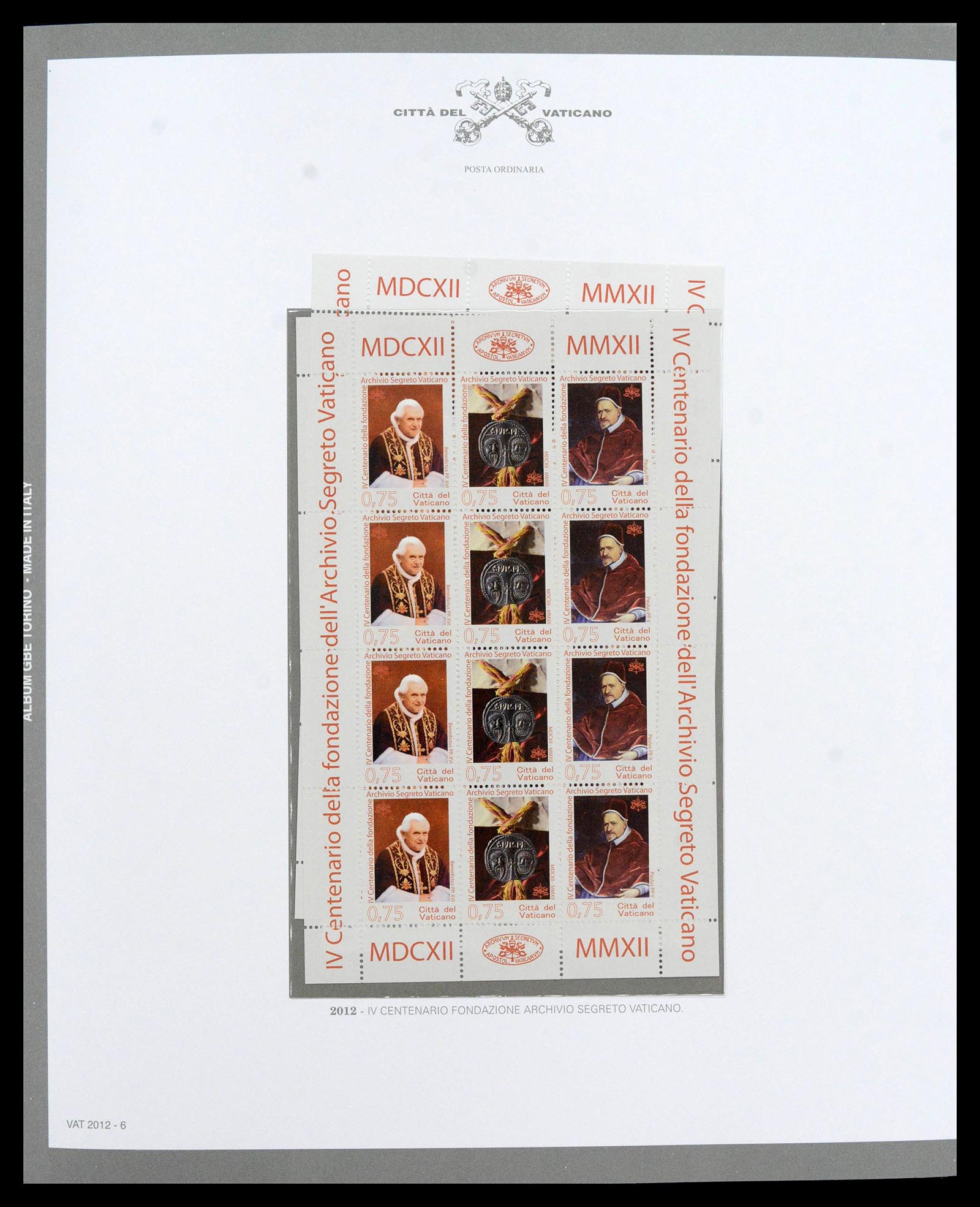 38956 0525 - Stamp collection 38956 Vatican complete collection 1929-2014.