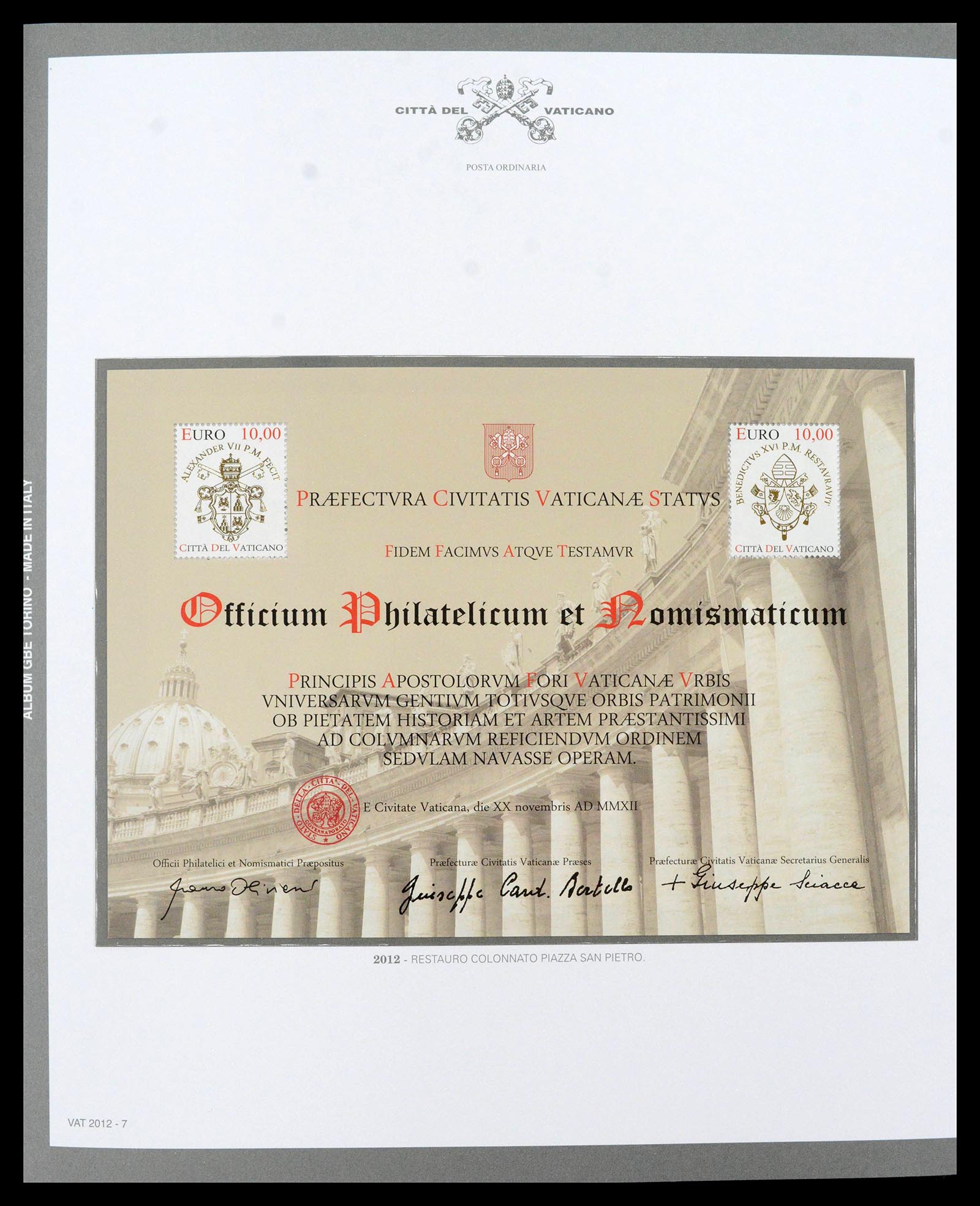 38956 0526 - Stamp collection 38956 Vatican complete collection 1929-2014.