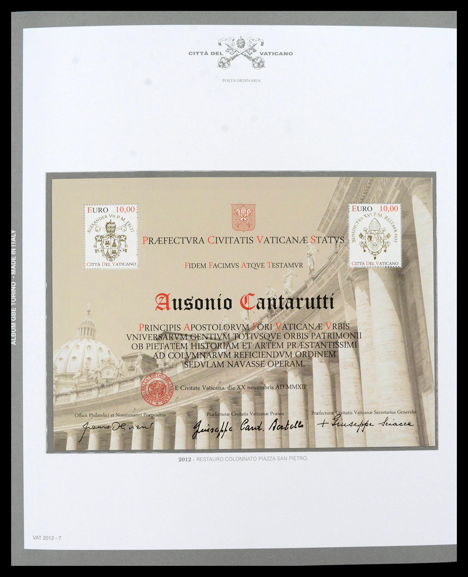 38956 0527 - Stamp collection 38956 Vatican complete collection 1929-2014.