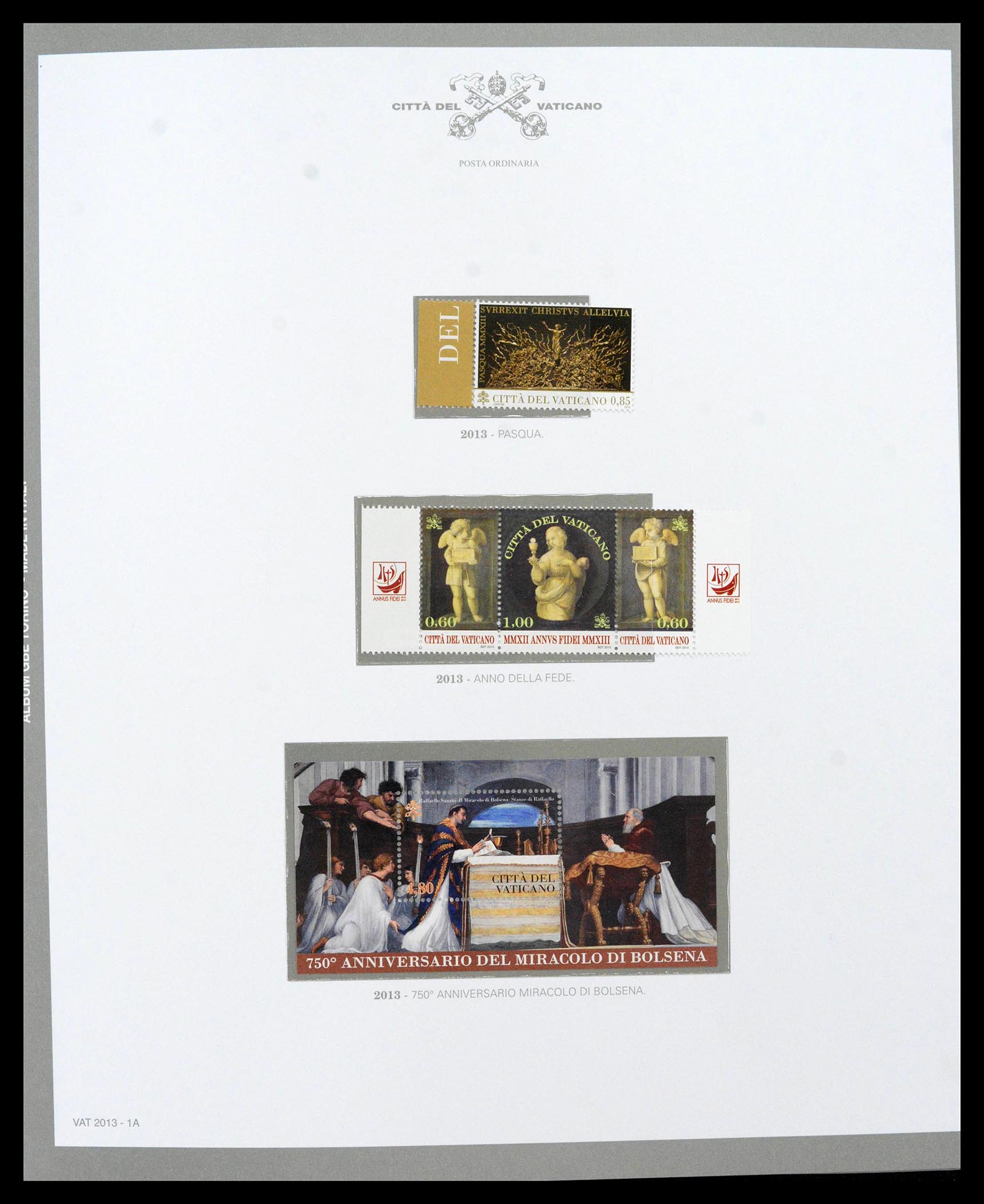 38956 0530 - Stamp collection 38956 Vatican complete collection 1929-2014.