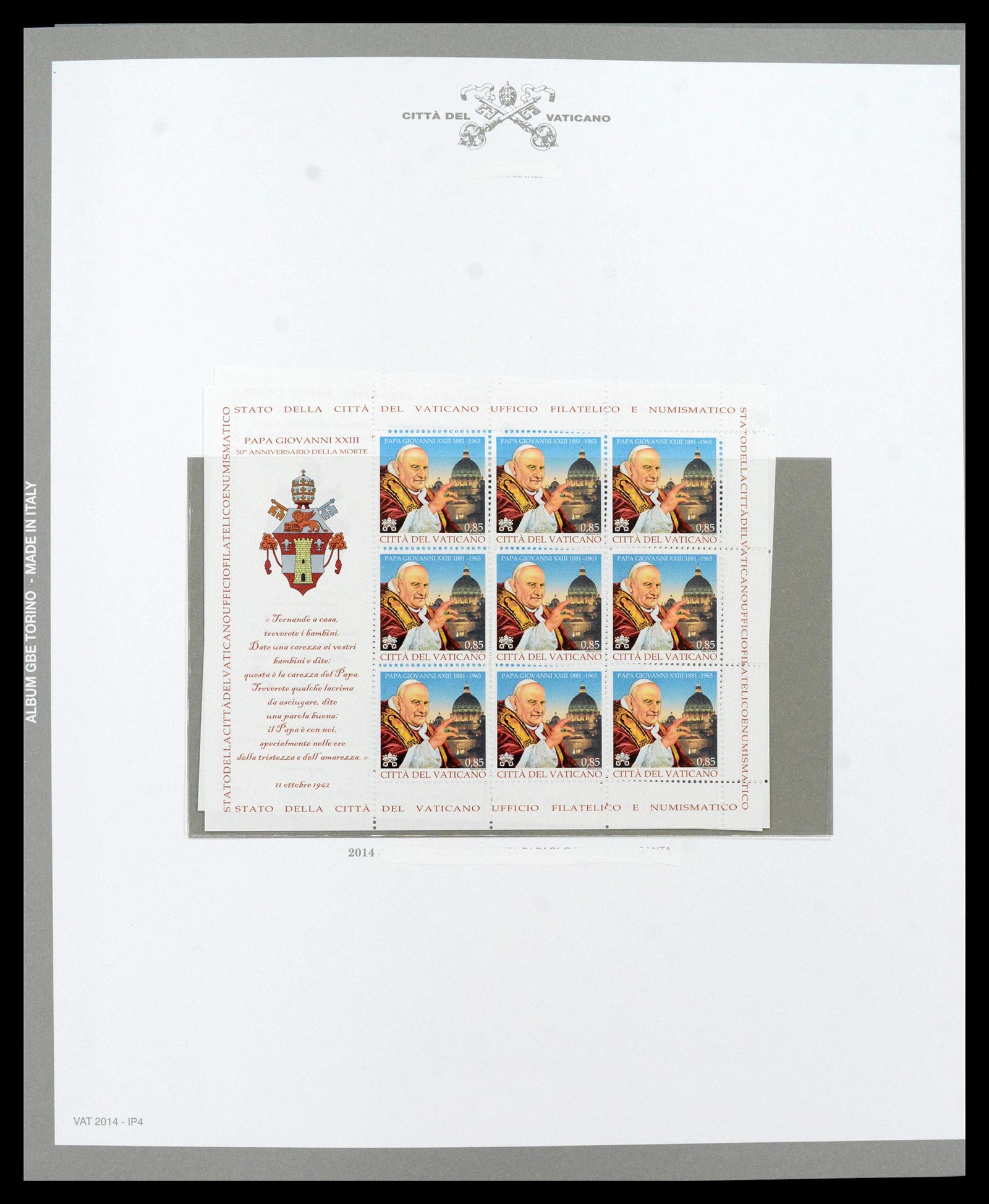 38956 0535 - Stamp collection 38956 Vatican complete collection 1929-2014.