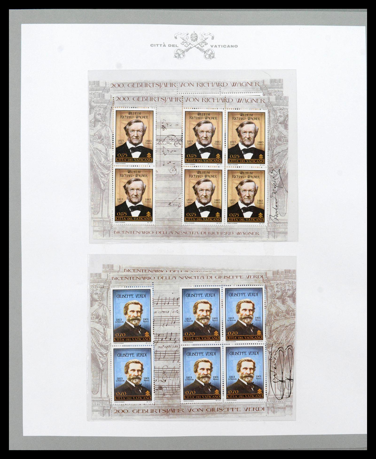 38956 0537 - Stamp collection 38956 Vatican complete collection 1929-2014.