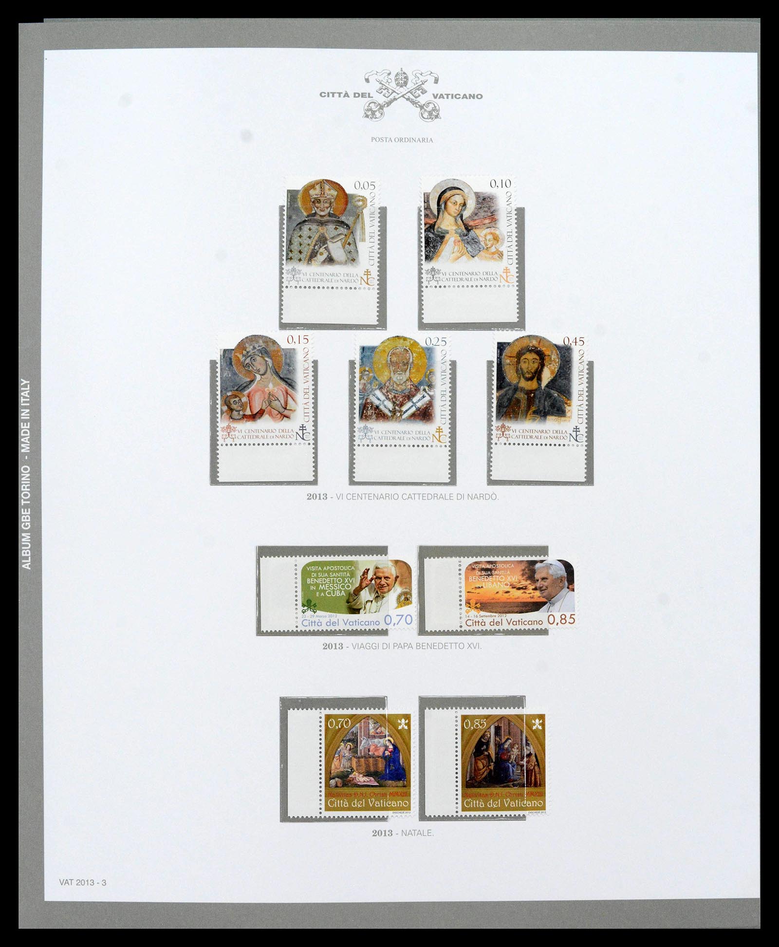 38956 0538 - Stamp collection 38956 Vatican complete collection 1929-2014.