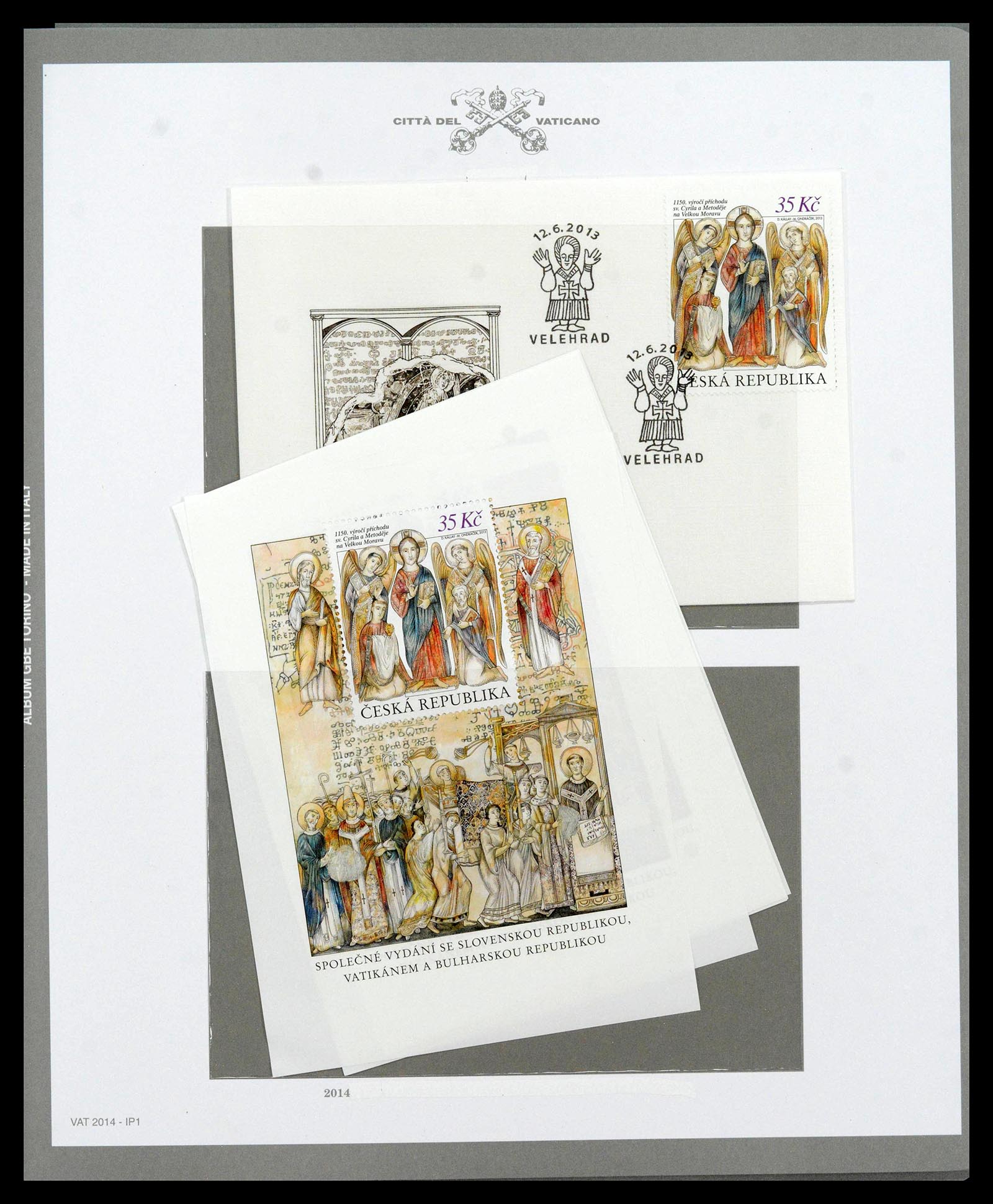 38956 0543 - Stamp collection 38956 Vatican complete collection 1929-2014.