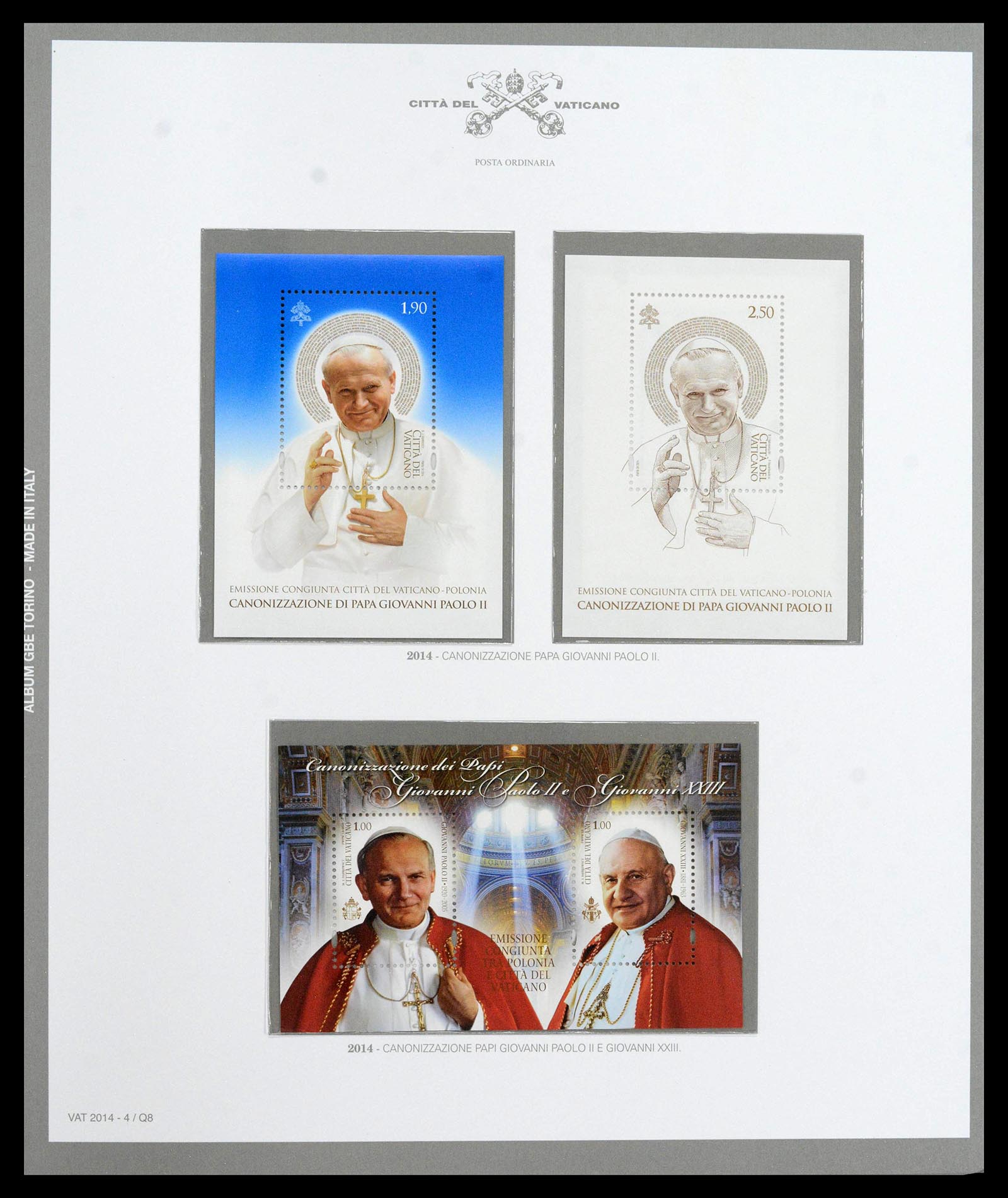 38956 0554 - Stamp collection 38956 Vatican complete collection 1929-2014.