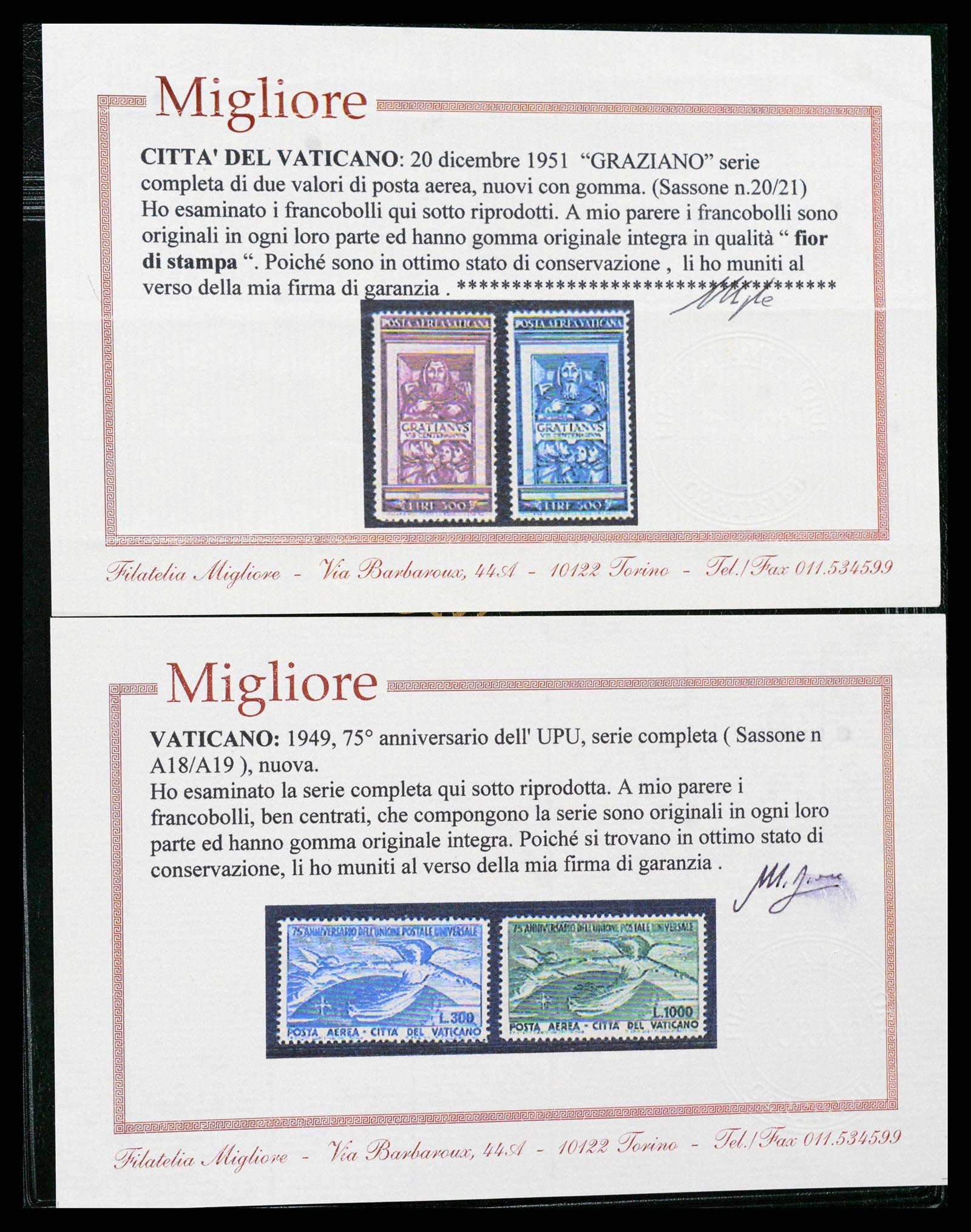 38957 0001 - Stamp collection 38957 Vatican complete 1929-2017.