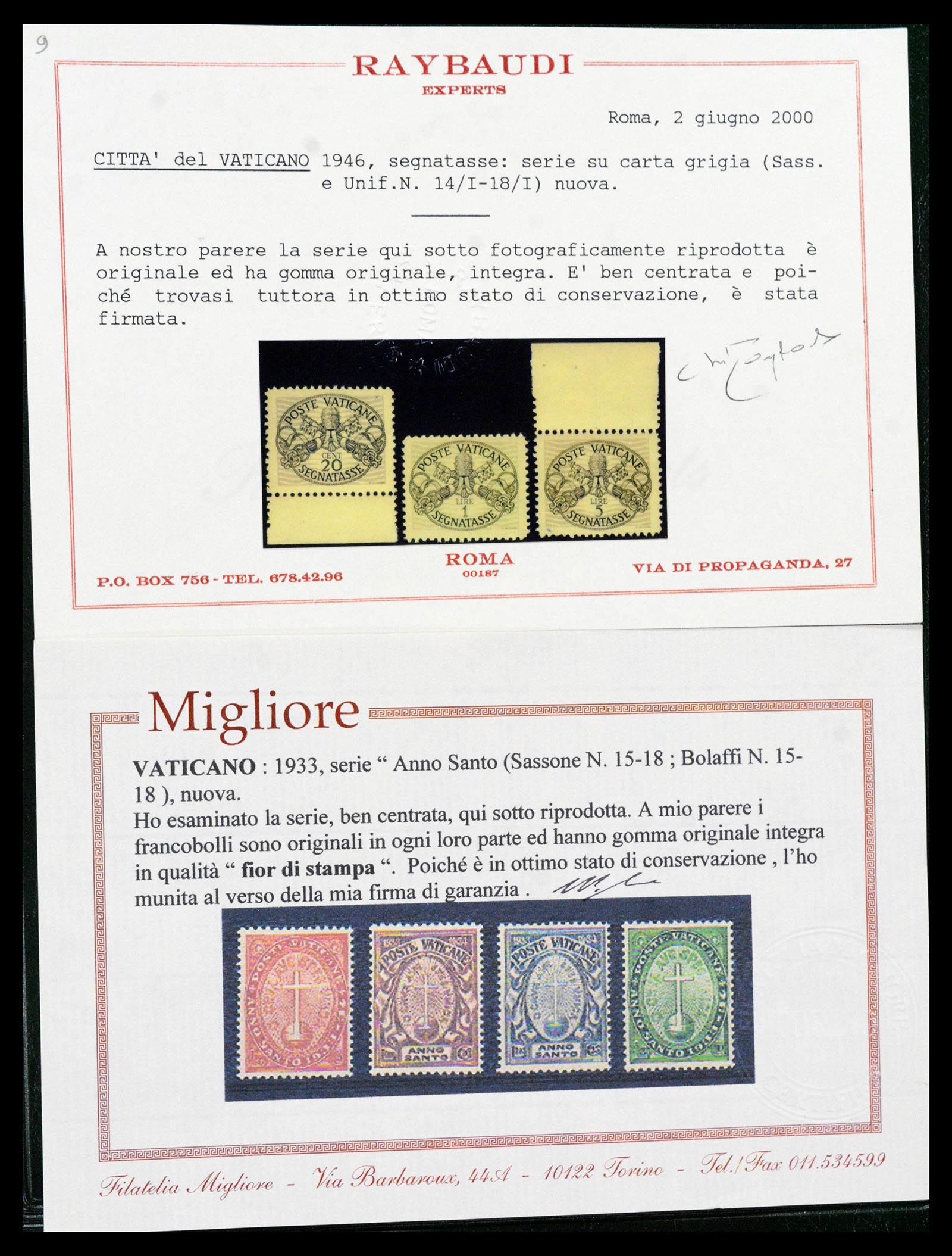 38957 0003 - Stamp collection 38957 Vatican complete 1929-2017.