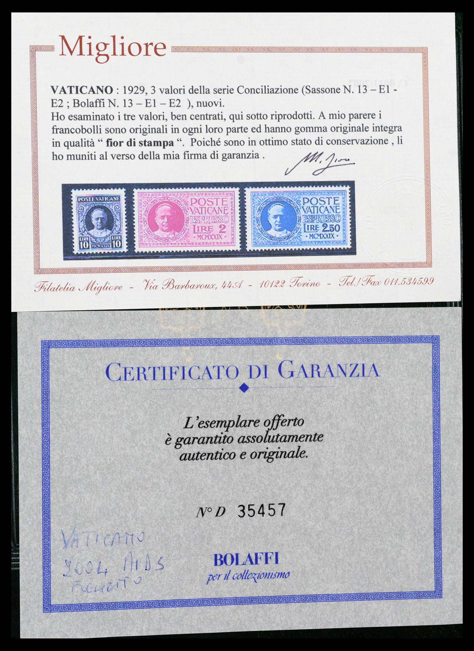 38957 0004 - Stamp collection 38957 Vatican complete 1929-2017.