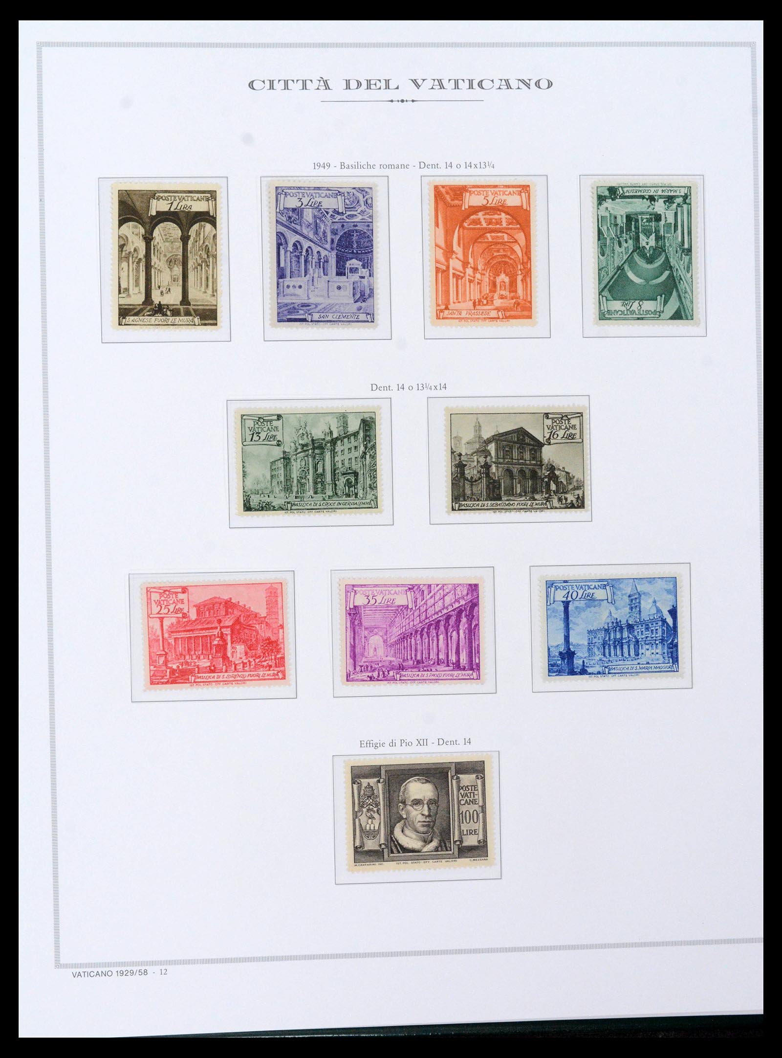 38957 0016 - Postzegelverzameling 38957 Vaticaan compleet 1929-2017.
