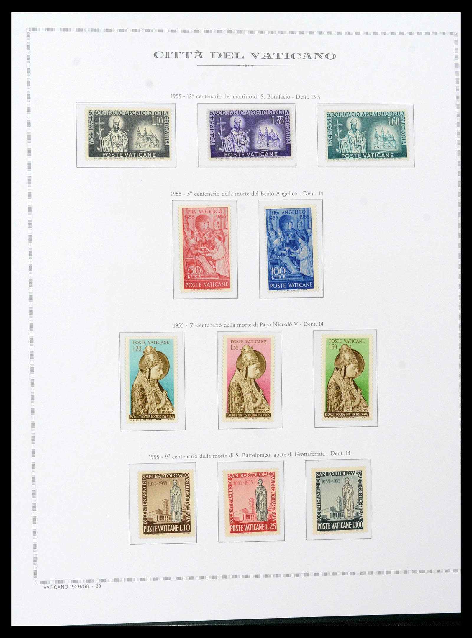 38957 0024 - Stamp collection 38957 Vatican complete 1929-2017.