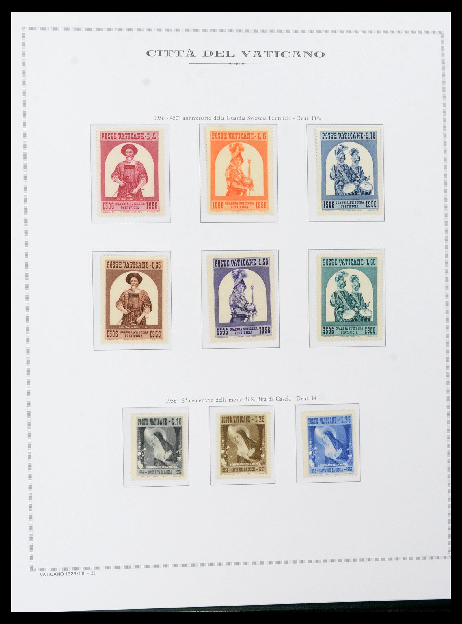 38957 0025 - Stamp collection 38957 Vatican complete 1929-2017.