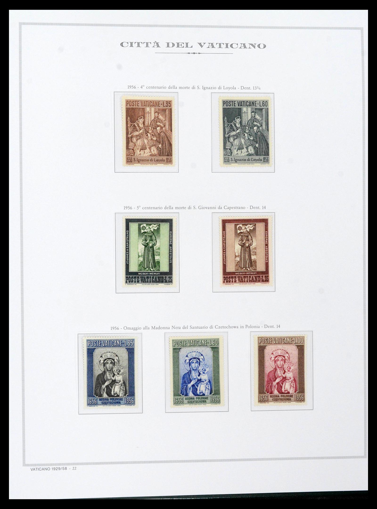 38957 0026 - Stamp collection 38957 Vatican complete 1929-2017.
