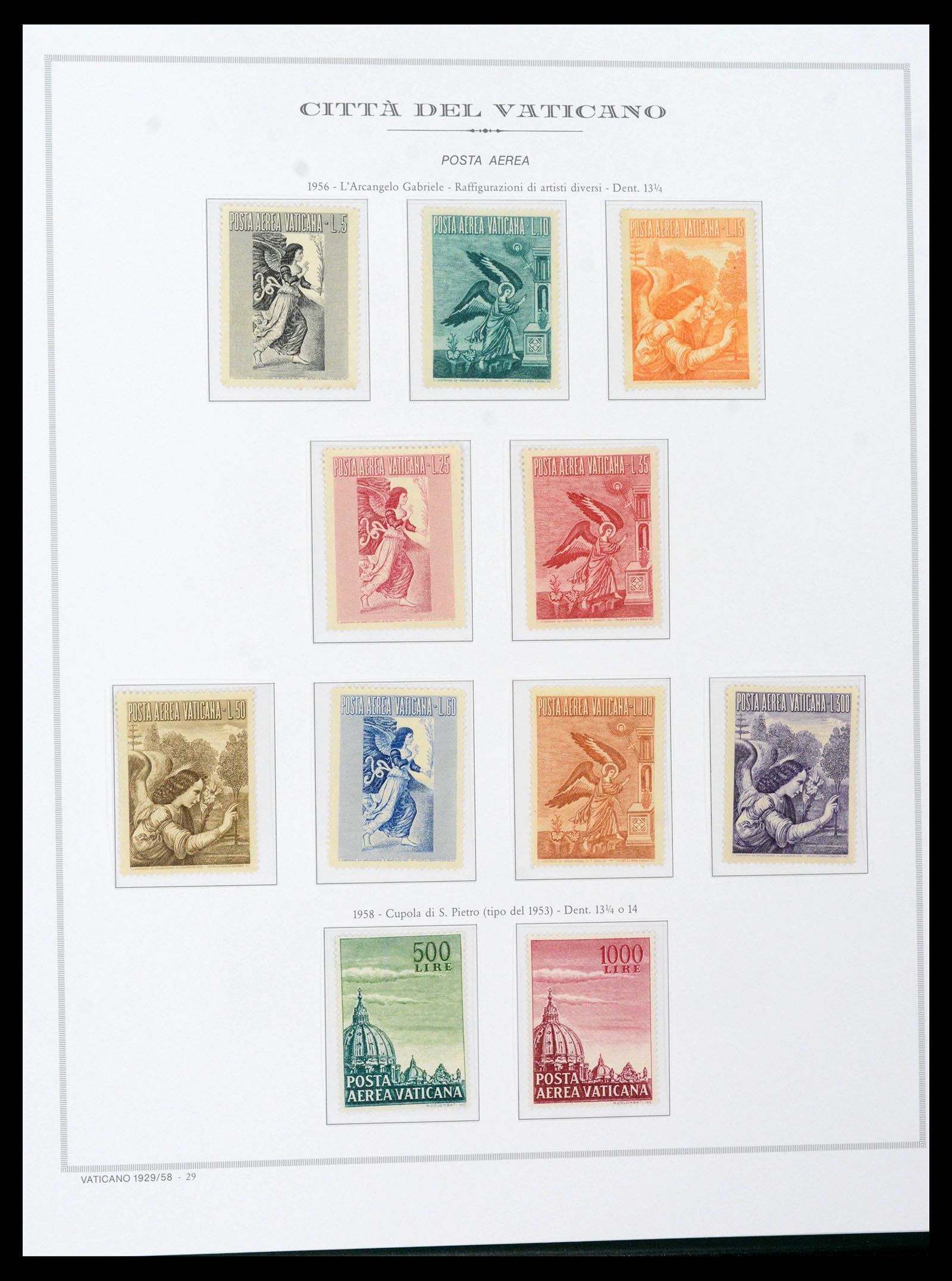 38957 0033 - Stamp collection 38957 Vatican complete 1929-2017.