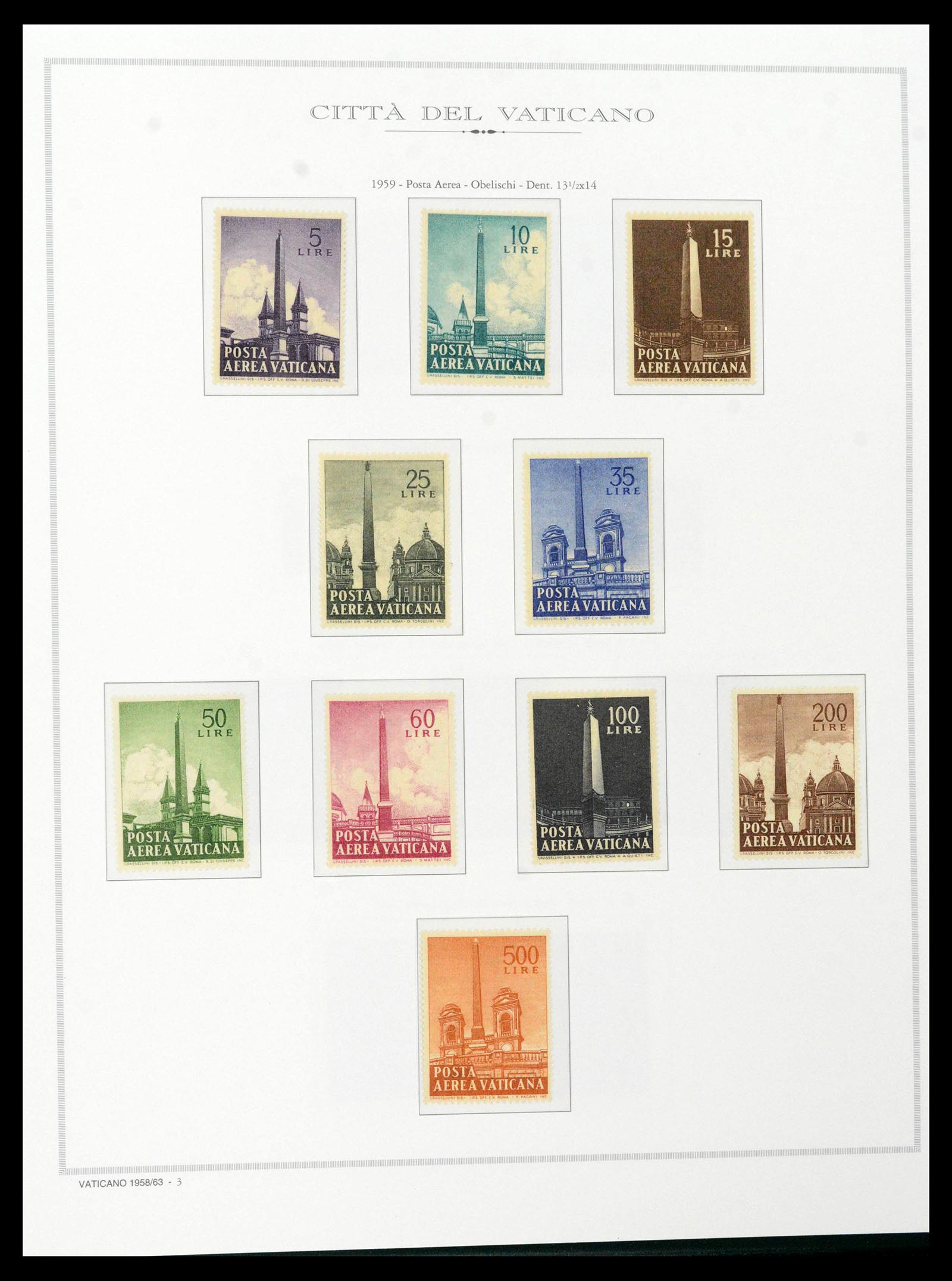 38957 0041 - Stamp collection 38957 Vatican complete 1929-2017.