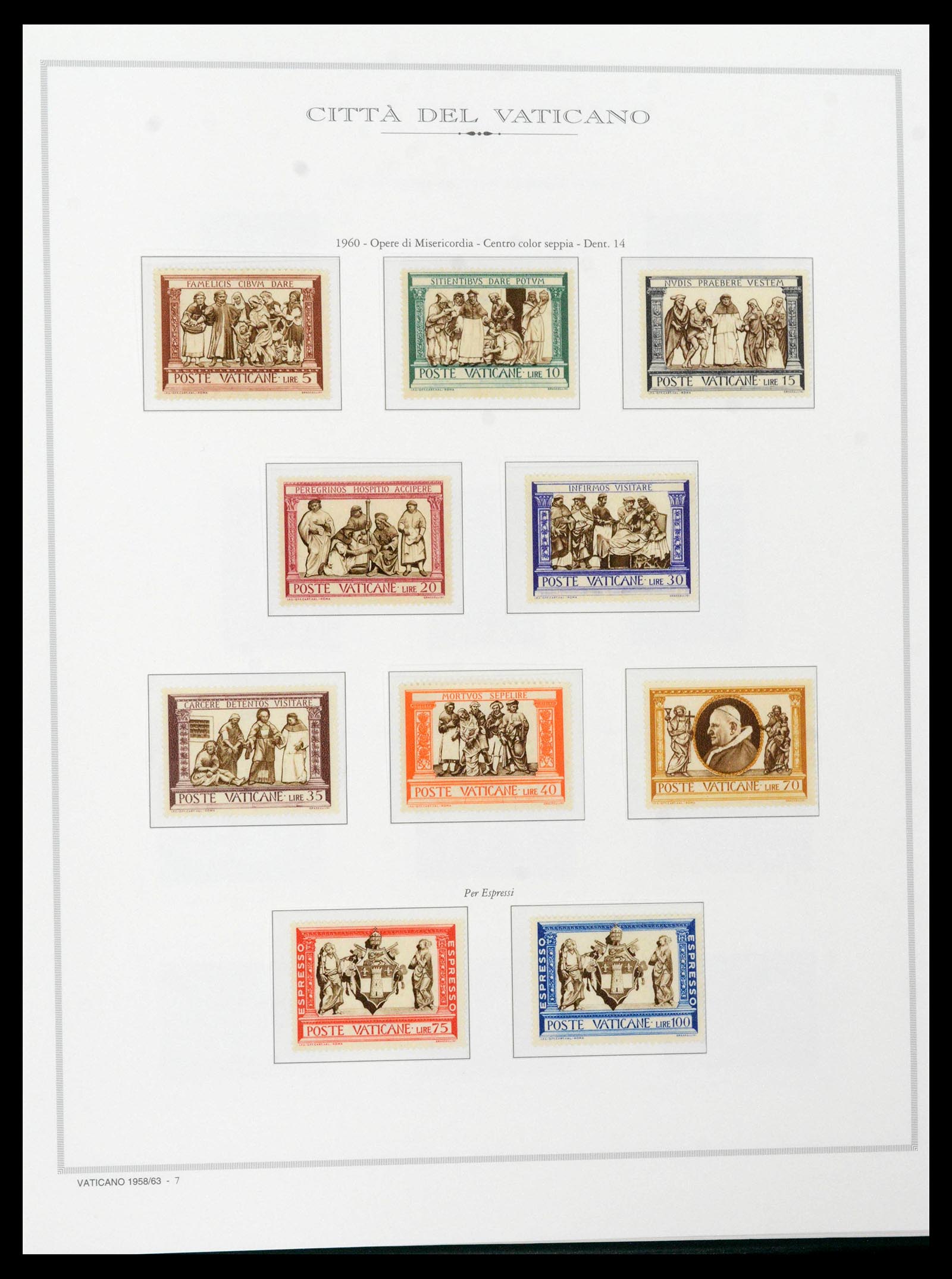 38957 0045 - Stamp collection 38957 Vatican complete 1929-2017.