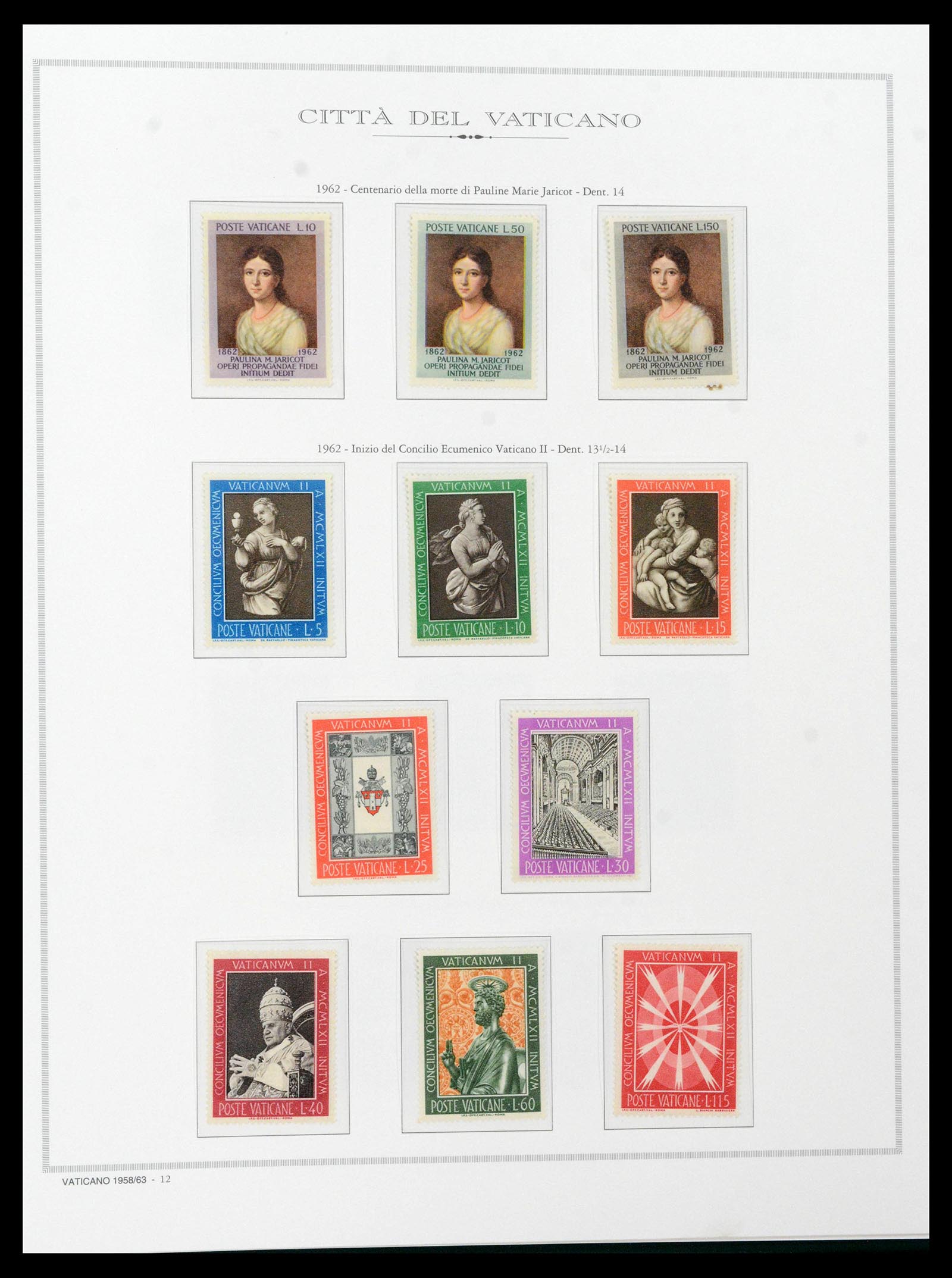 38957 0050 - Stamp collection 38957 Vatican complete 1929-2017.